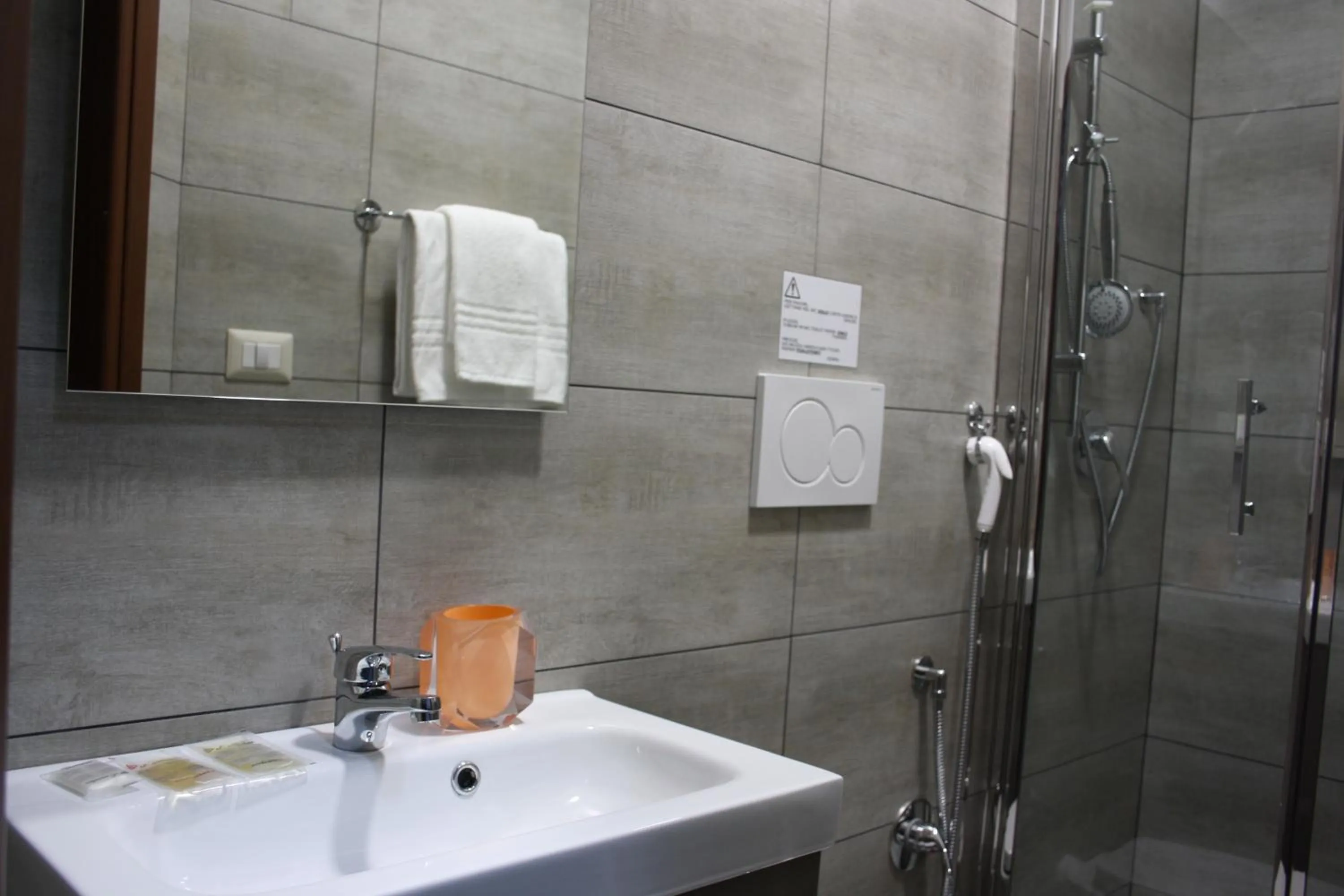 Shower in Marziah Inn