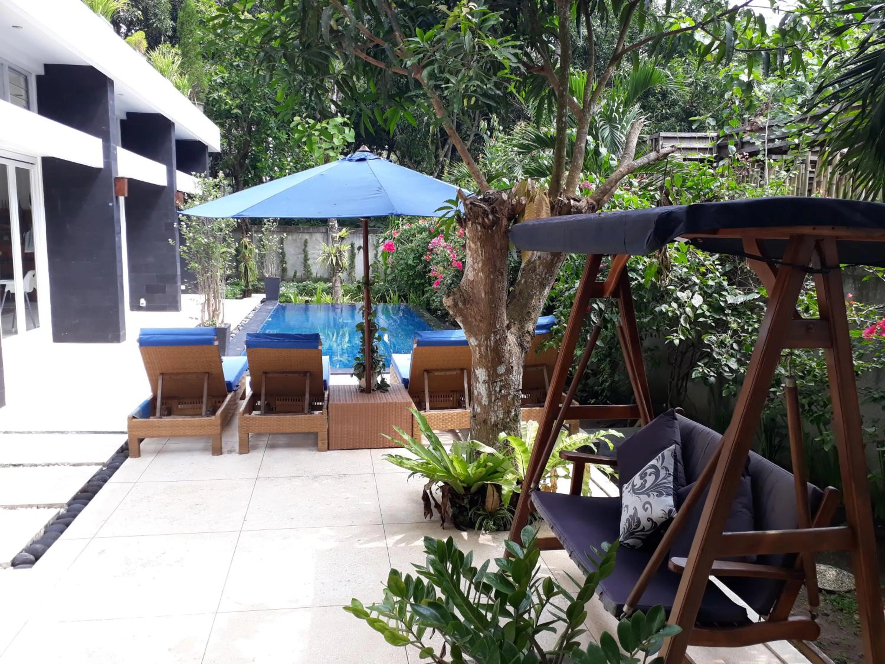 Patio in Narvik Villa