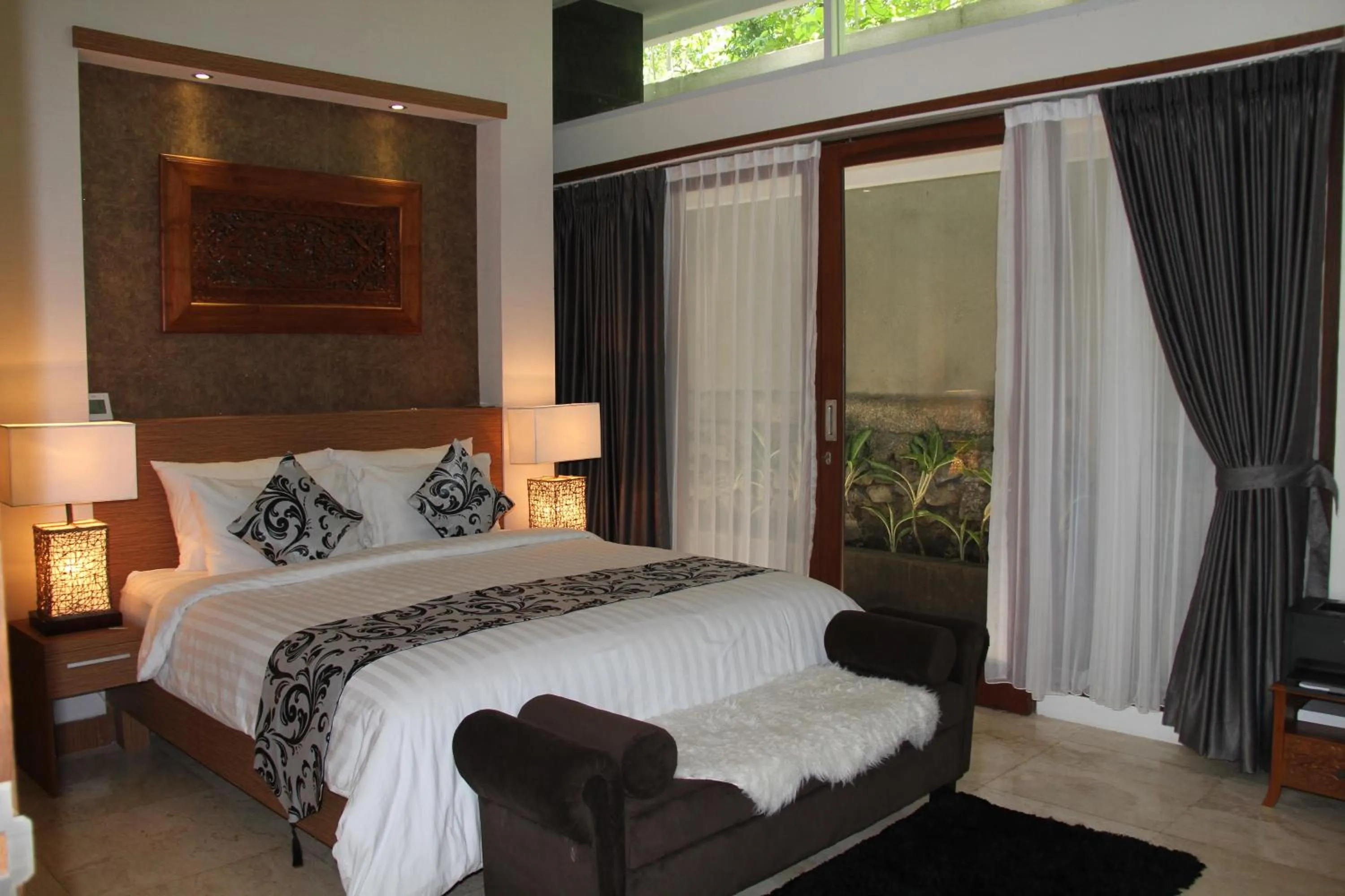 Bedroom in Narvik Villa