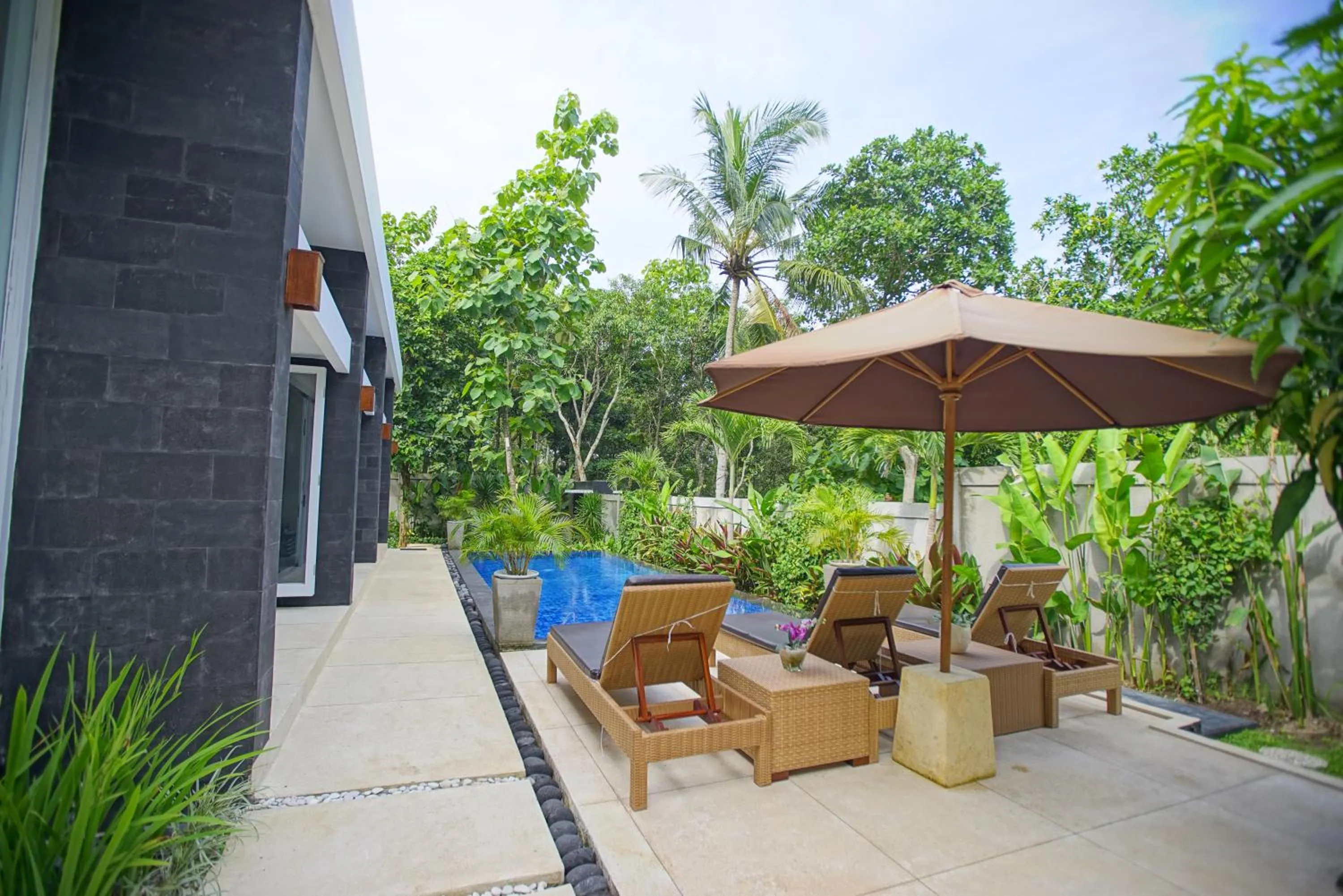 Balcony/Terrace in Narvik Villa