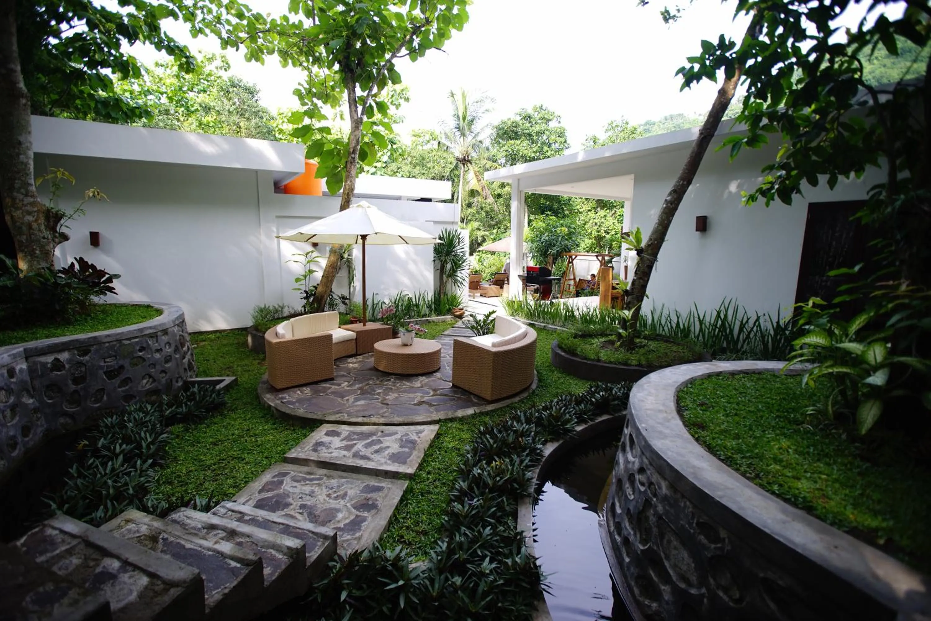 Garden in Narvik Villa