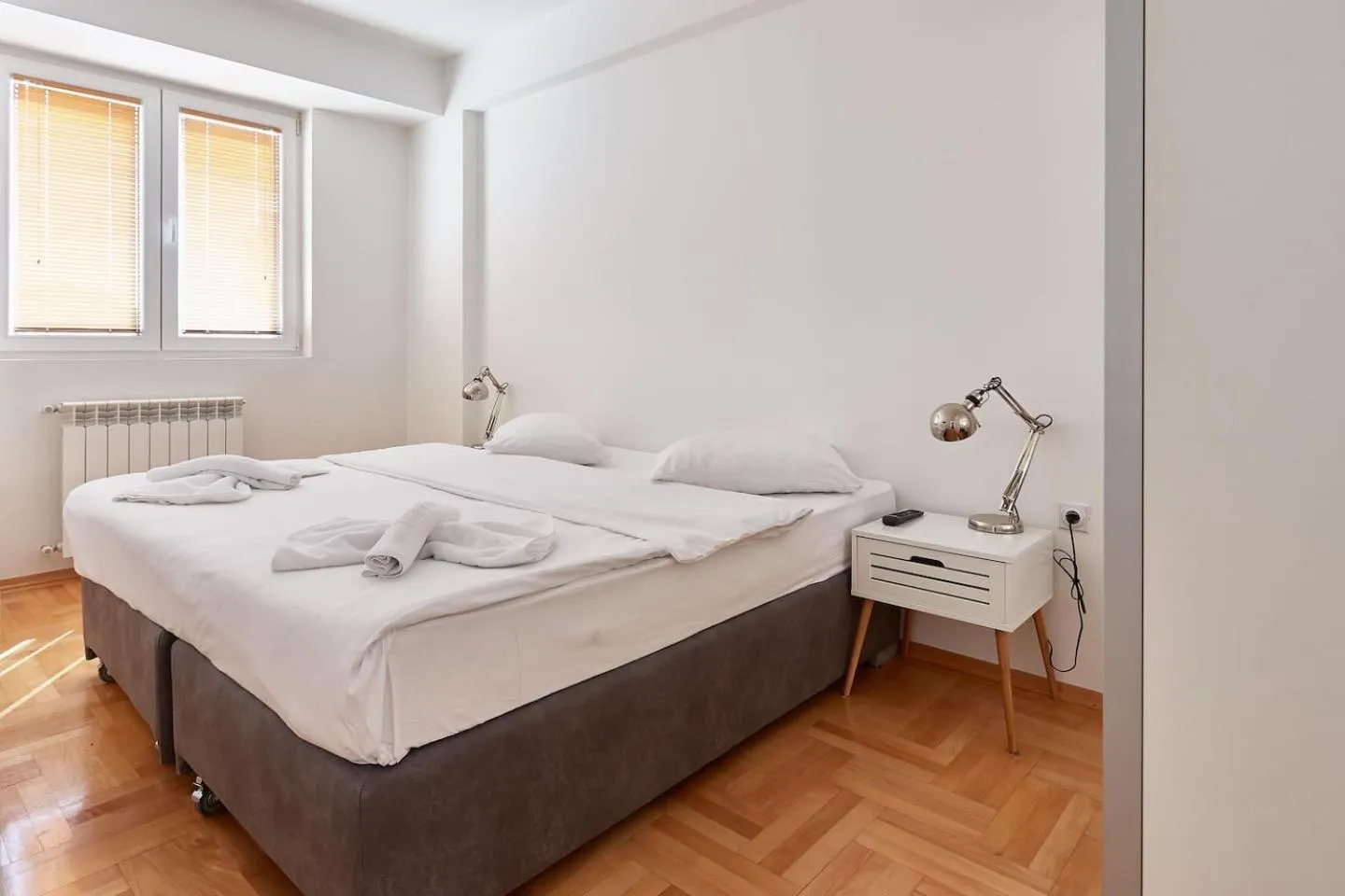 Bedroom, Bed in Smart Apartments