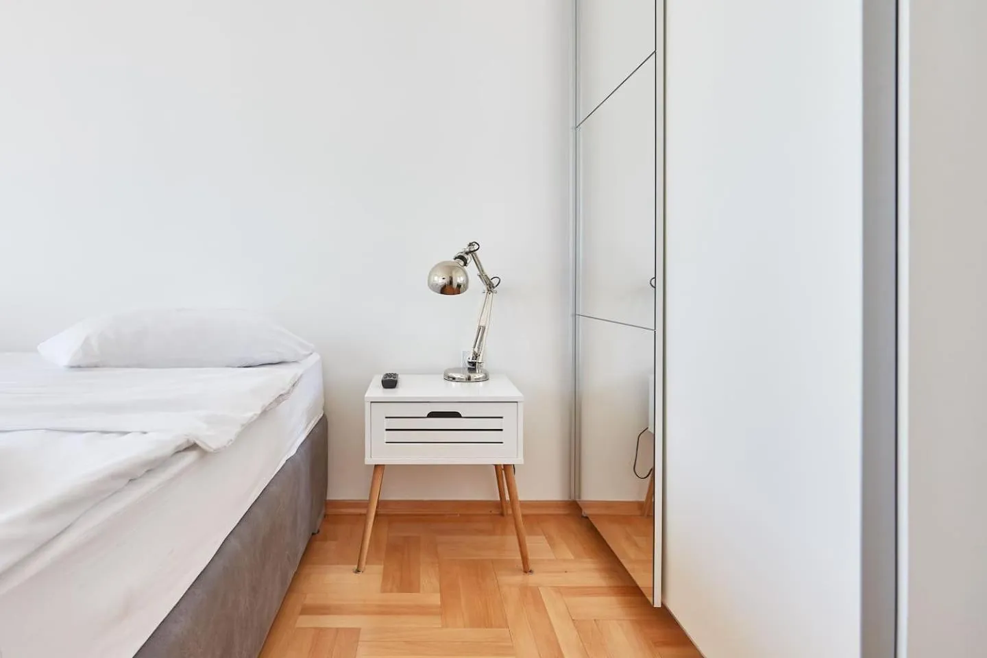 Bedroom, Bed in Smart Apartments