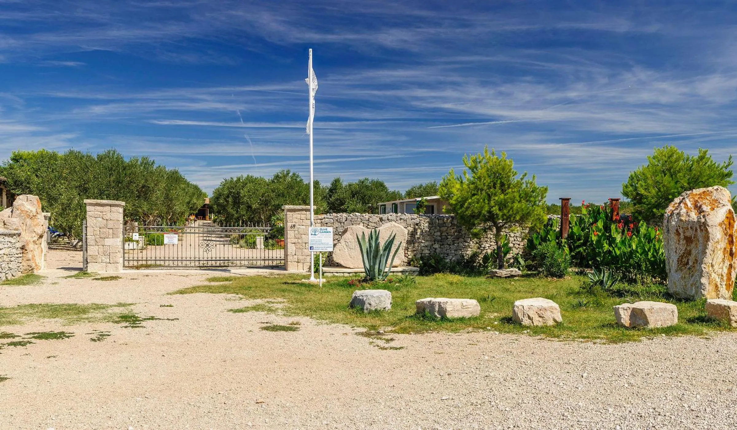 Beach in Mobile Homes Holiday Olive Garden