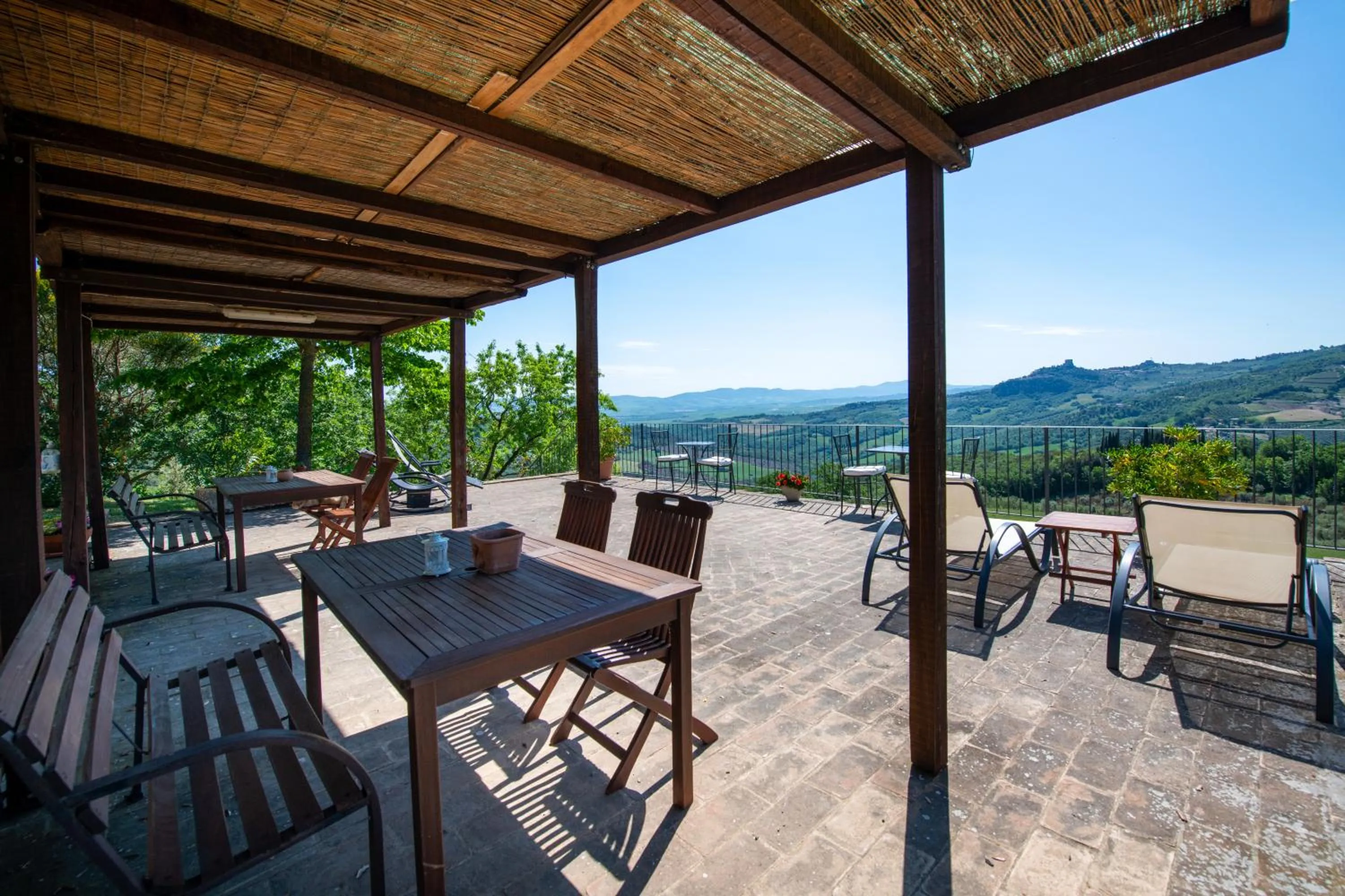 Patio in Agriturismo Il Poderuccio