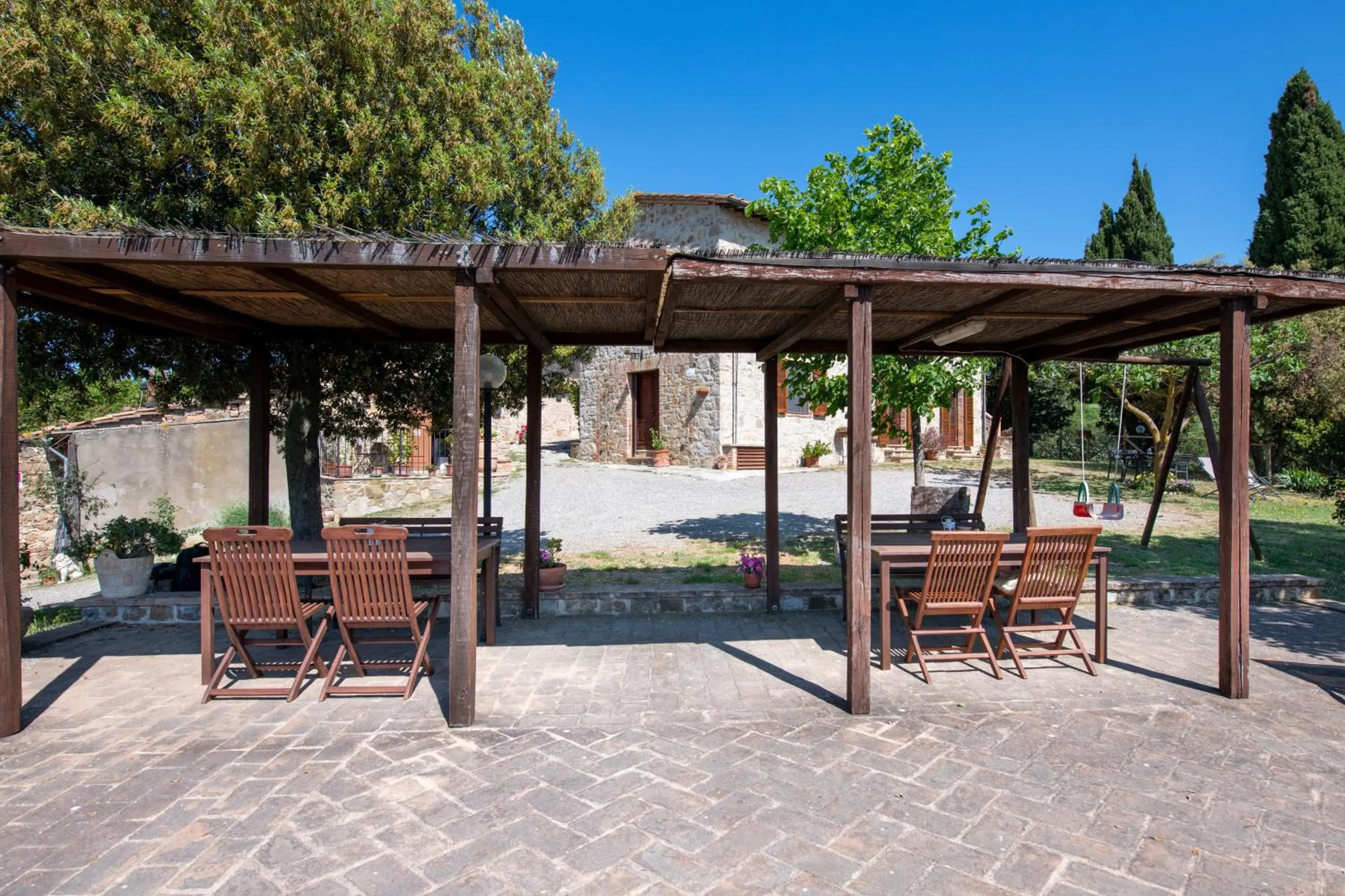 Patio in Agriturismo Il Poderuccio