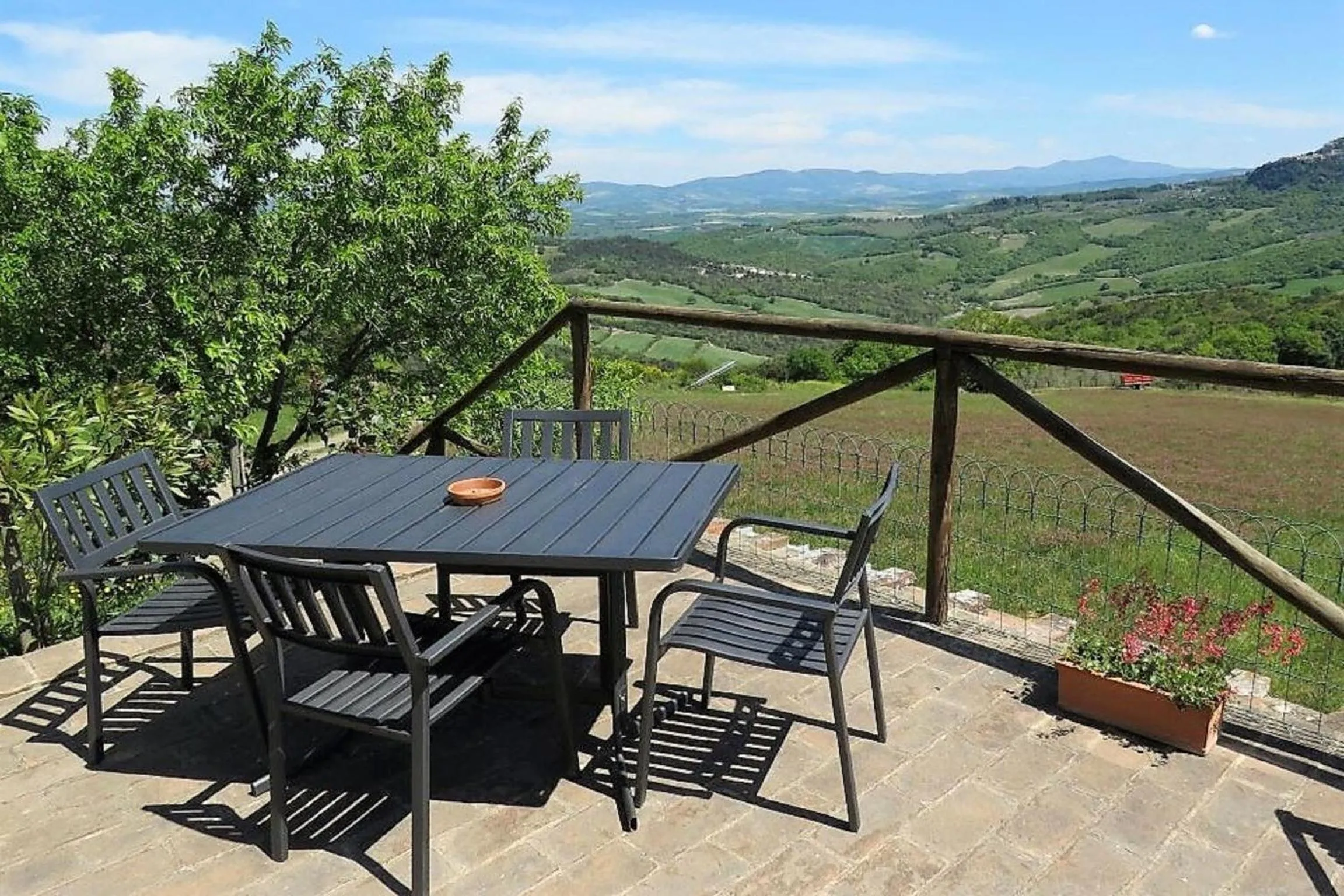 Patio in Agriturismo Il Poderuccio