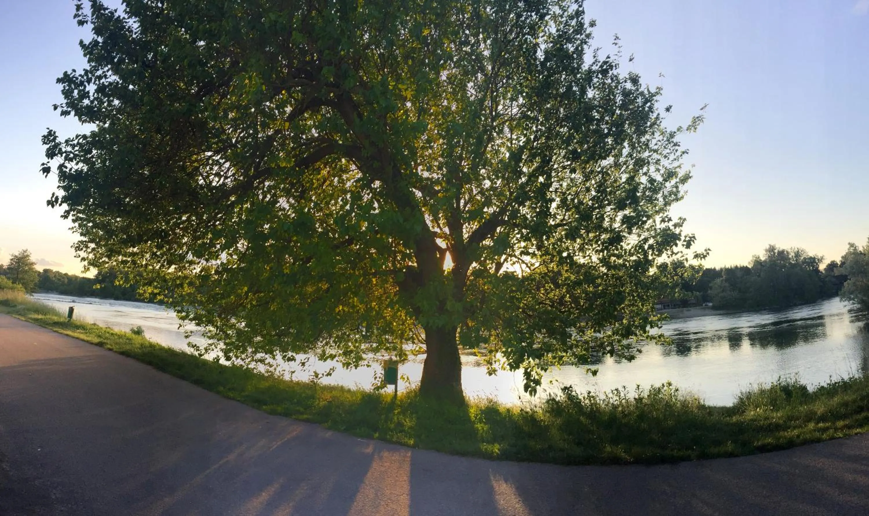 River view in B&B Osteria dello sperone