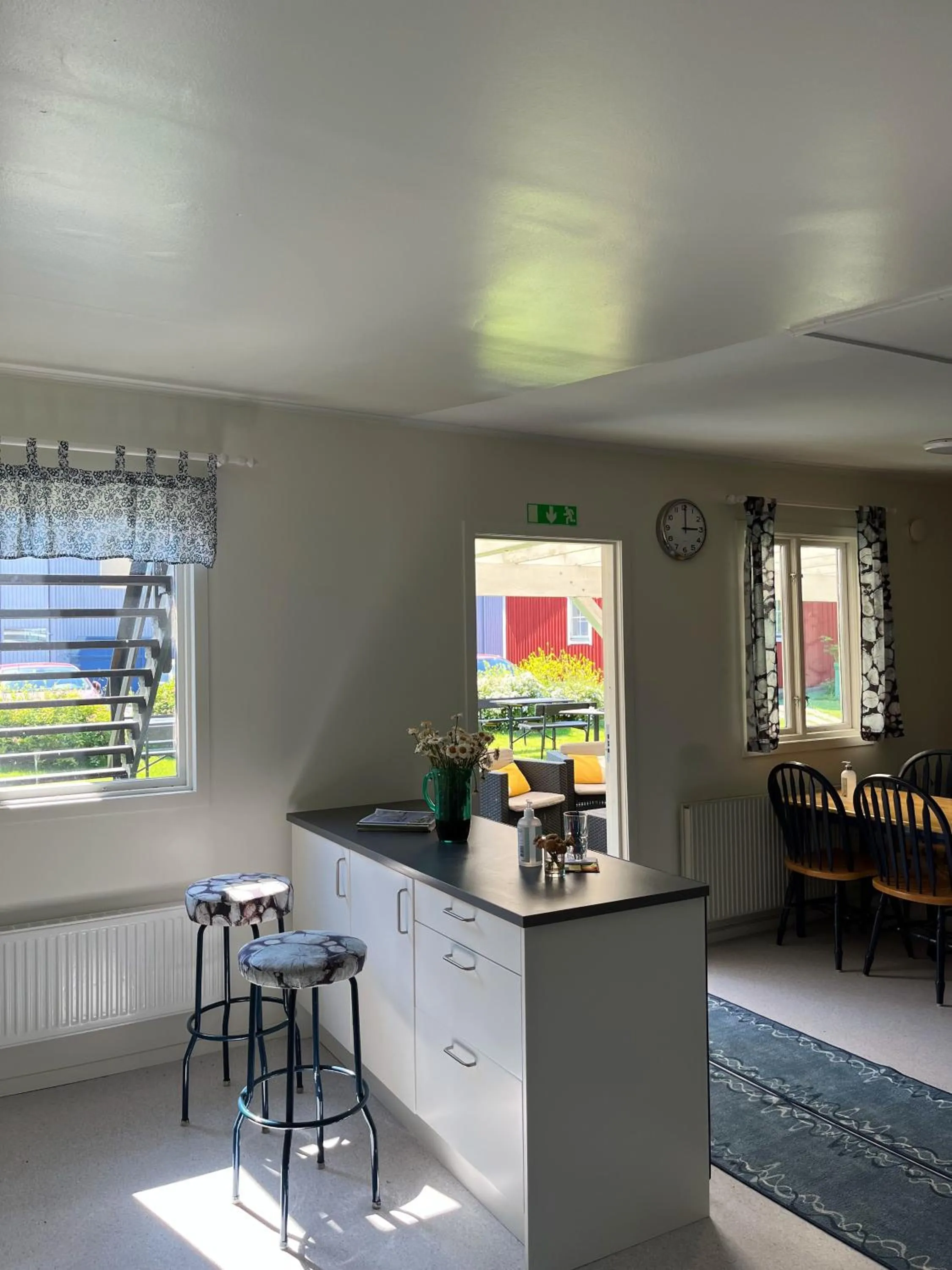 Communal kitchen in Trosa Vandrarhem