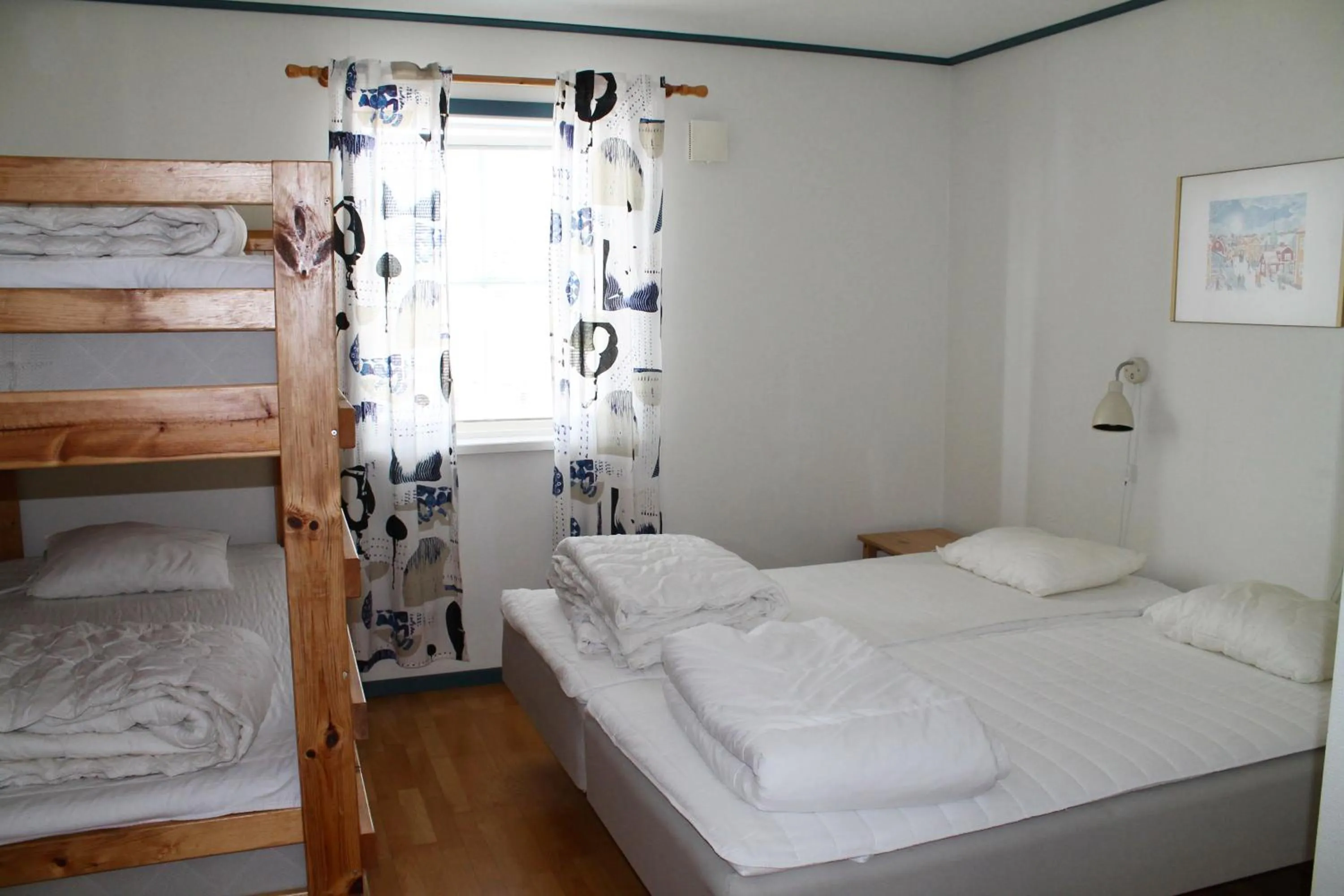 Bed in Trosa Vandrarhem