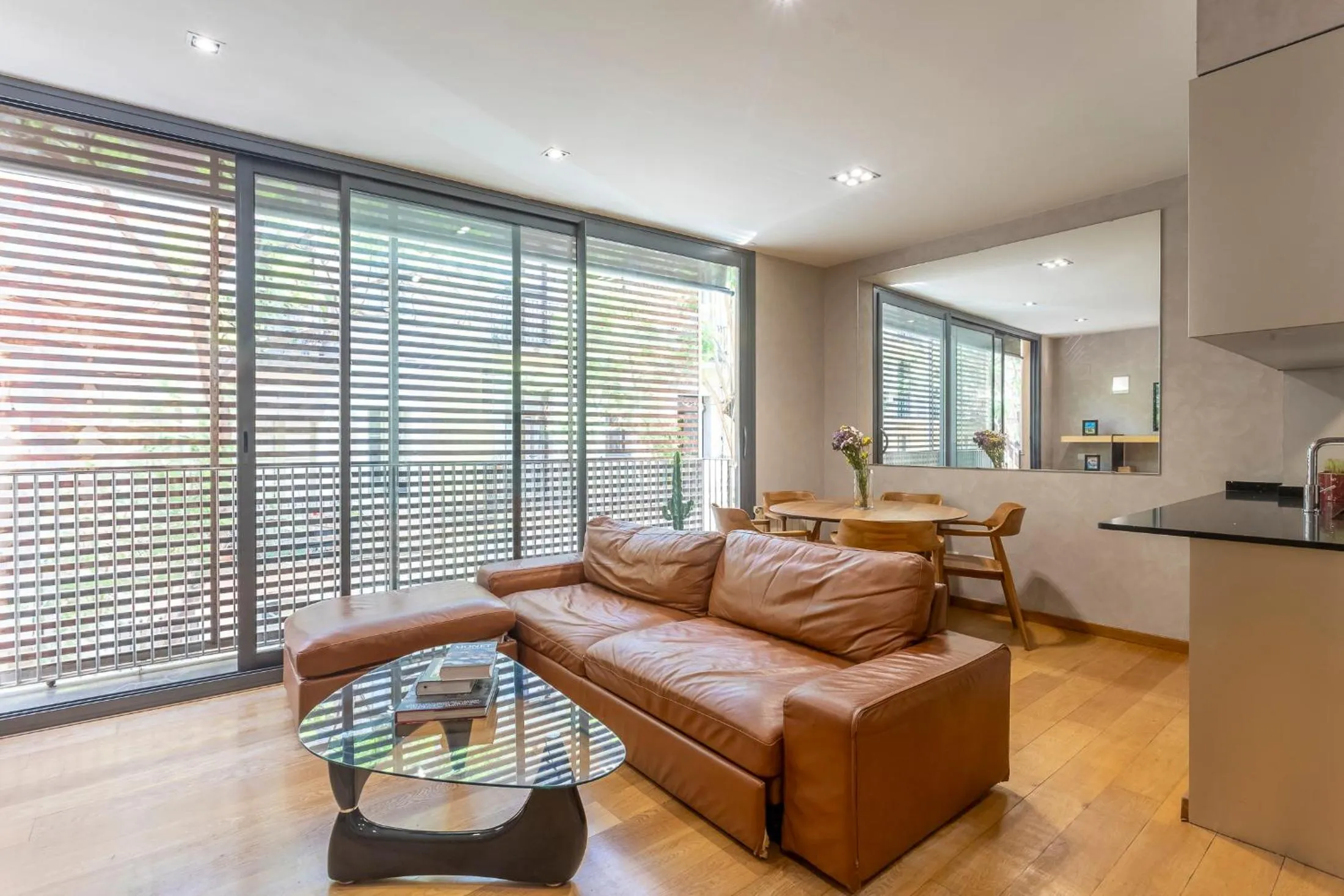 Living room in My Space Barcelona Gracia Pool Terrace
