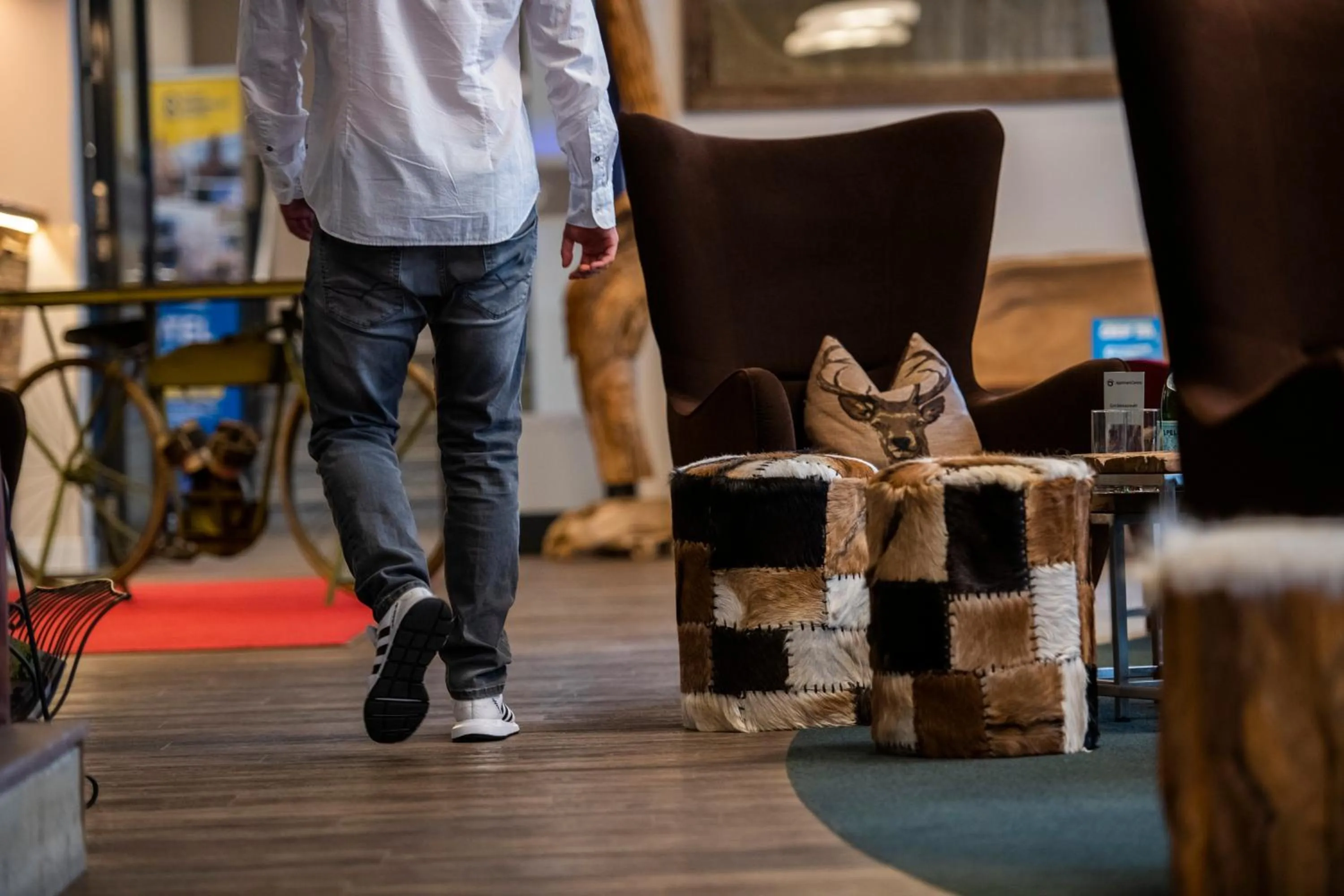 Lobby or reception in Apartment Central Leipzig - City