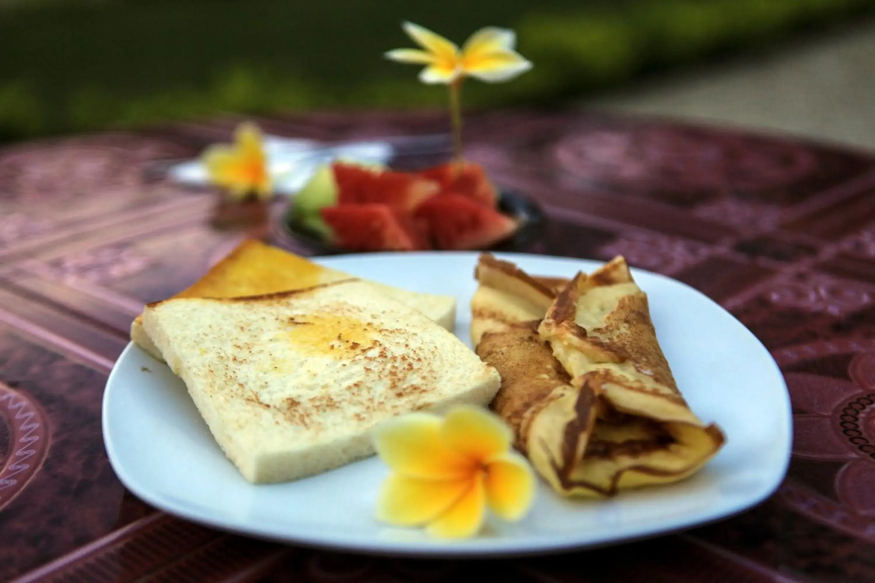 Continental breakfast in Bali Sunshine Ubud Continental breakfast in Bali Sunshine Ubud
