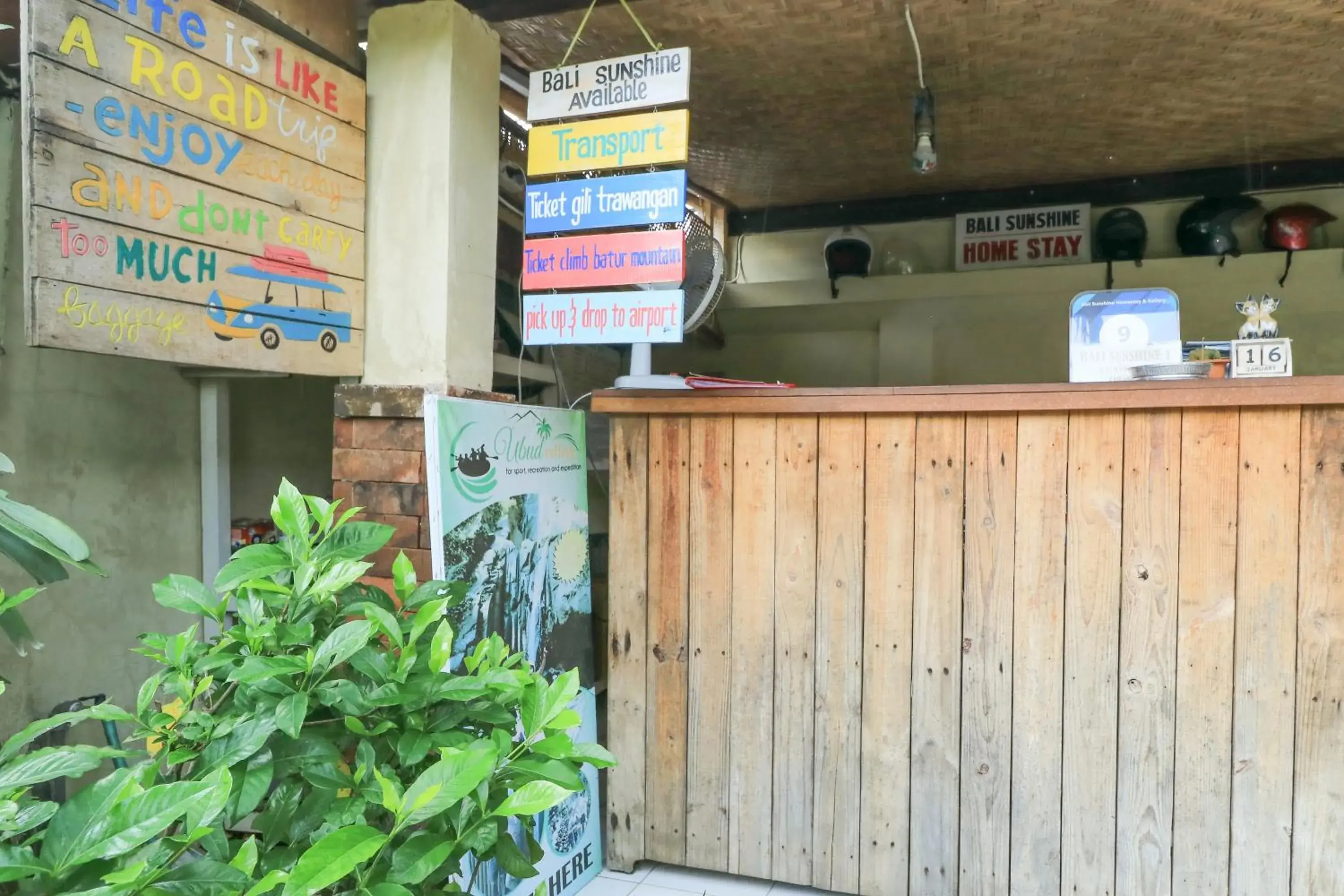 Lobby or reception in Bali Sunshine Ubud Lobby or reception in Bali Sunshine Ubud