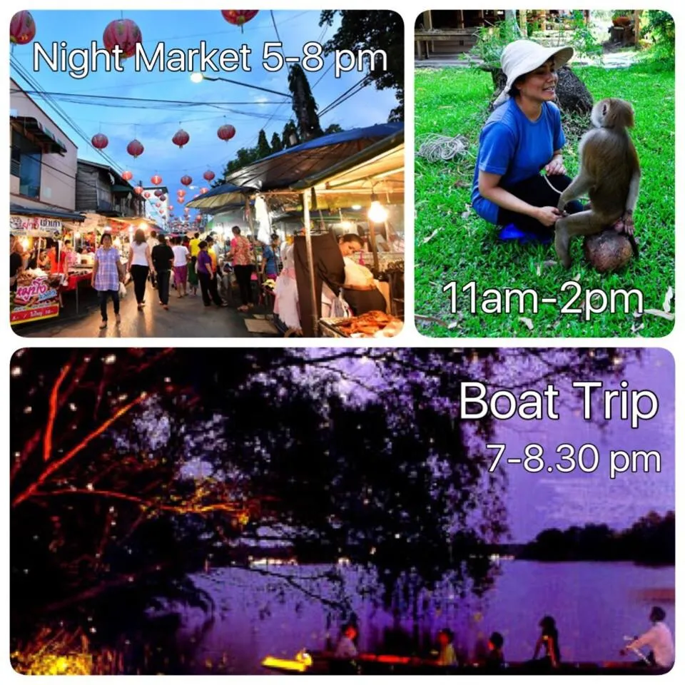 Entertainment in Ruean Thai Nai Bang by PANSAK Resort