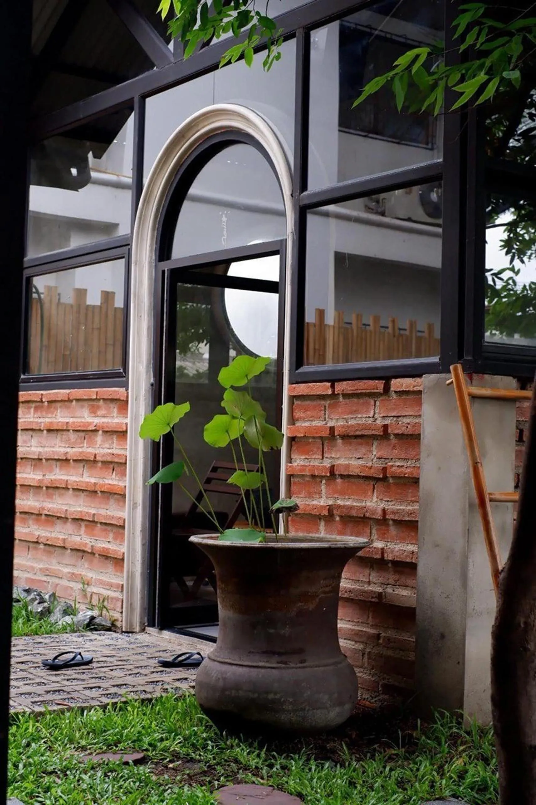 Facade/entrance in The Wishes Hotel at Chiangmai