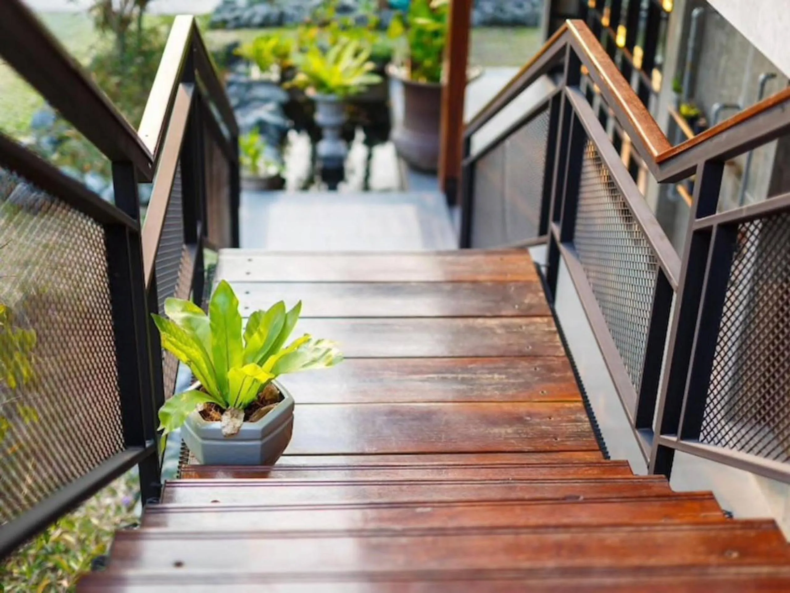 Balcony/Terrace in The Wishes Hotel at Chiangmai