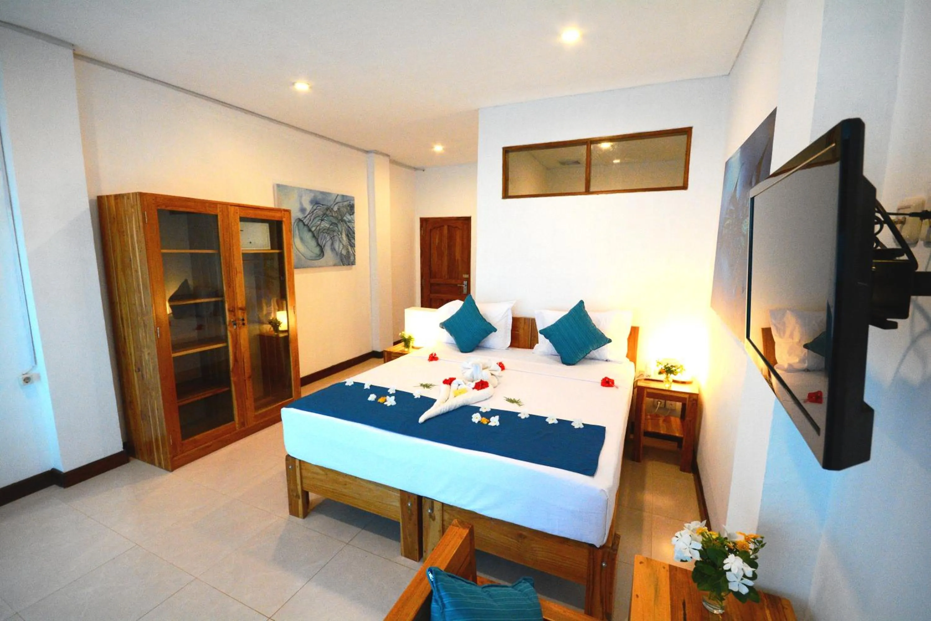 Bed in Sunset Hill Hotel