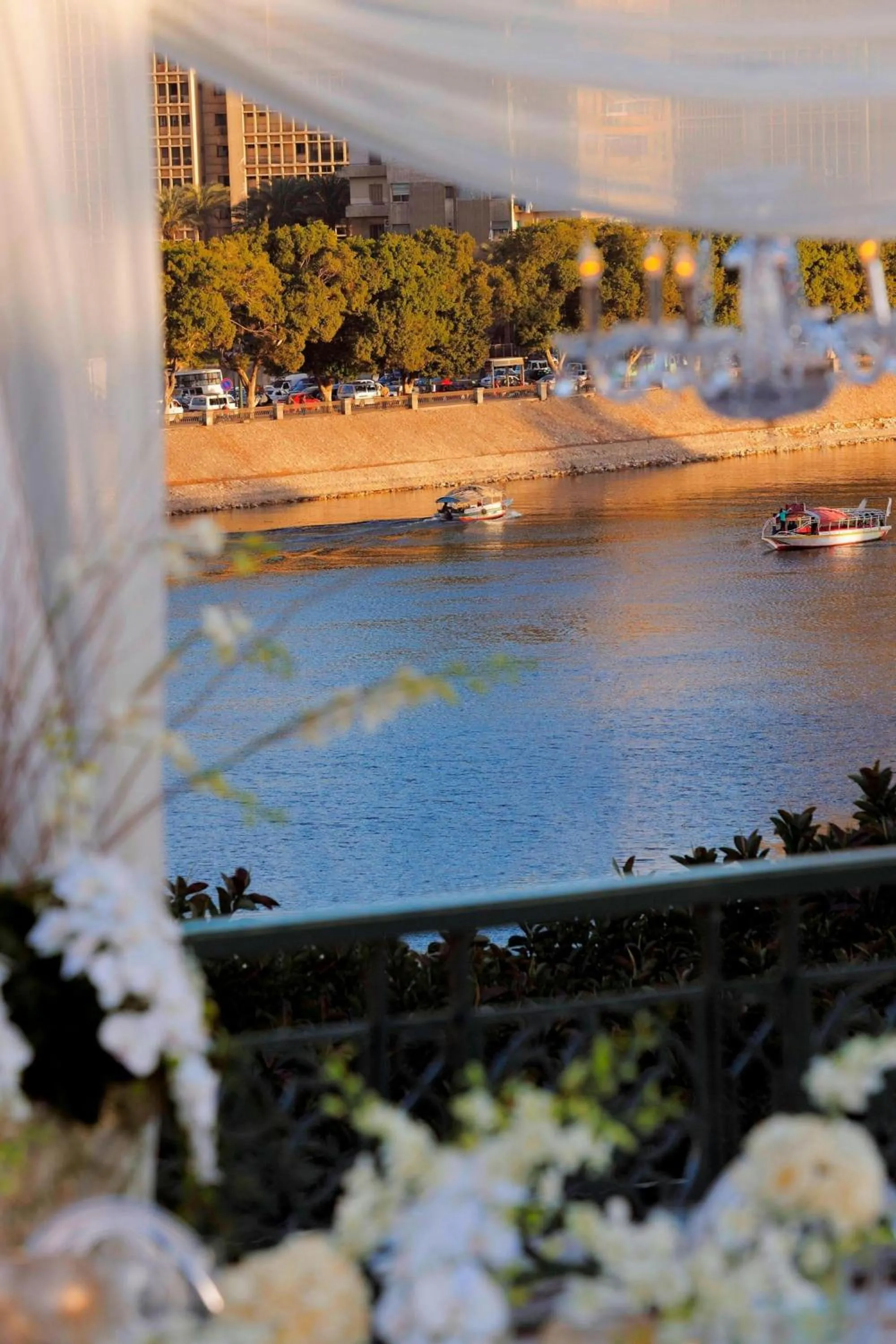 Lobby or reception in Cairo Marriott Hotel