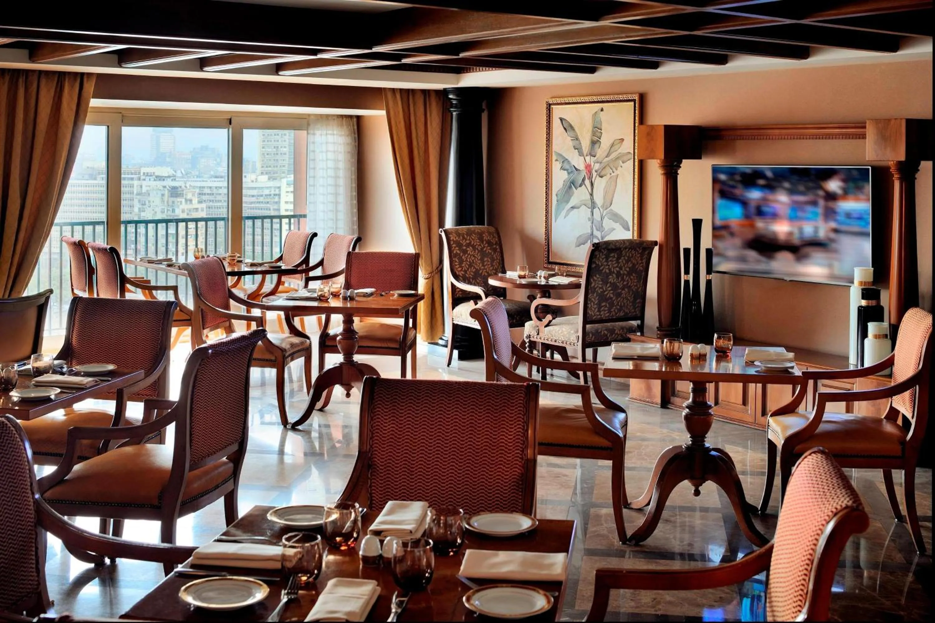 Lounge or bar in Cairo Marriott Hotel