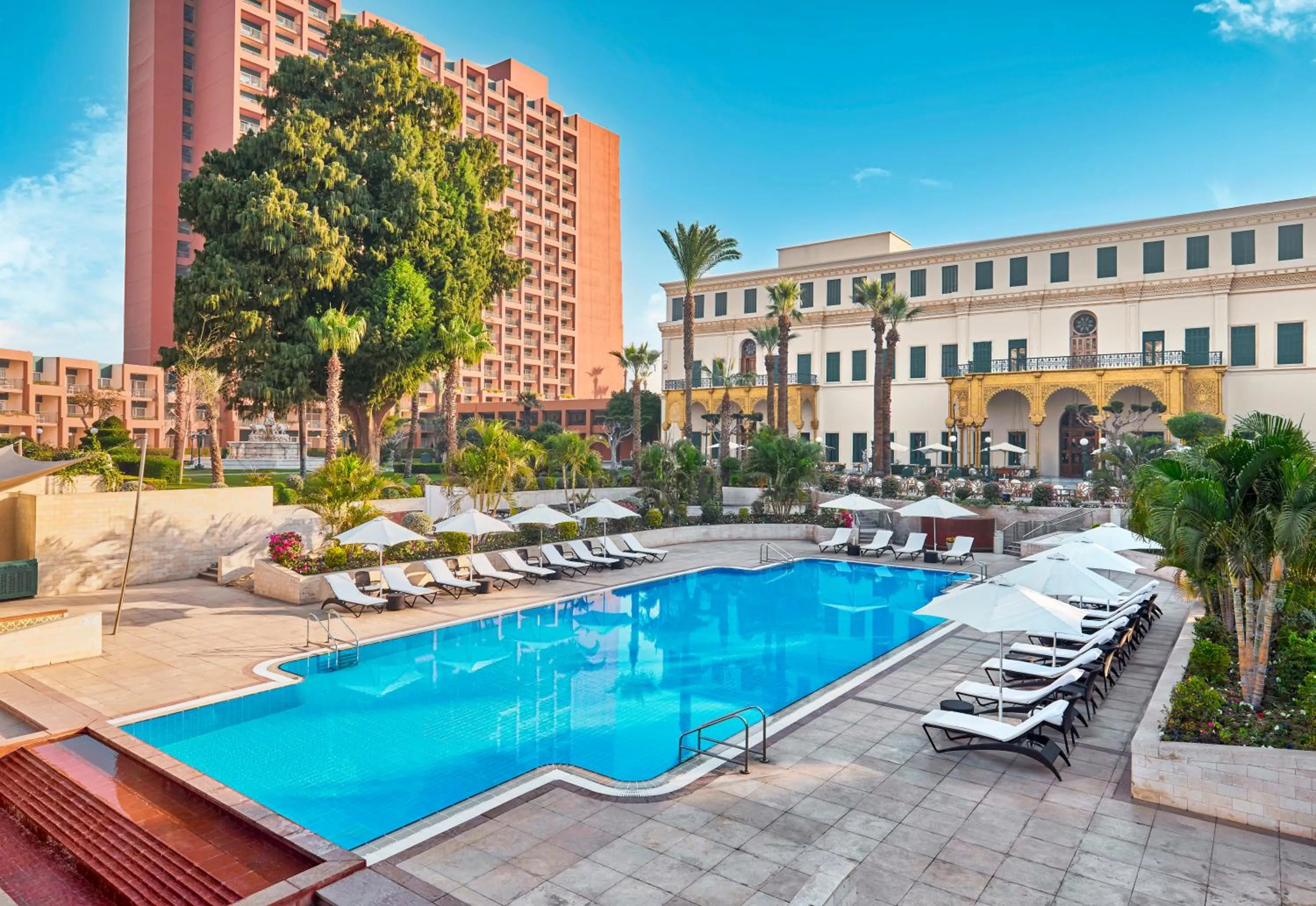 Property building in Cairo Marriott Hotel