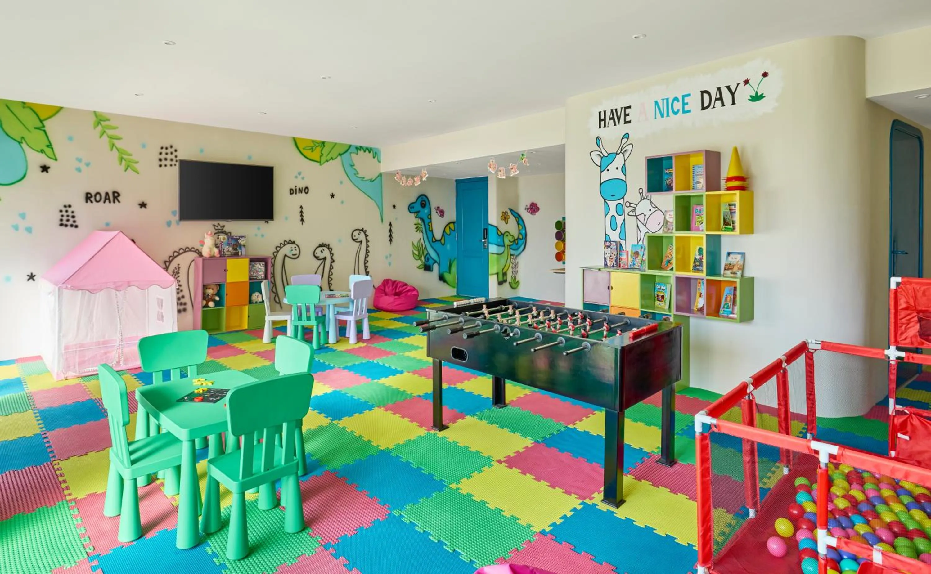 Kids's club in Cairo Marriott Hotel