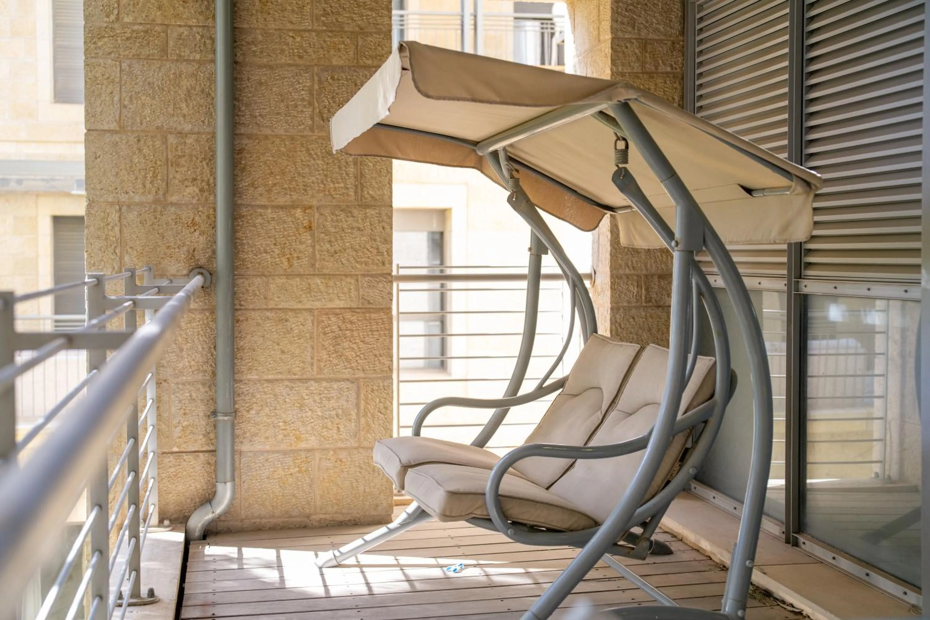 Balcony/Terrace in Chic & Quiet Apartments in City Center by FeelHome