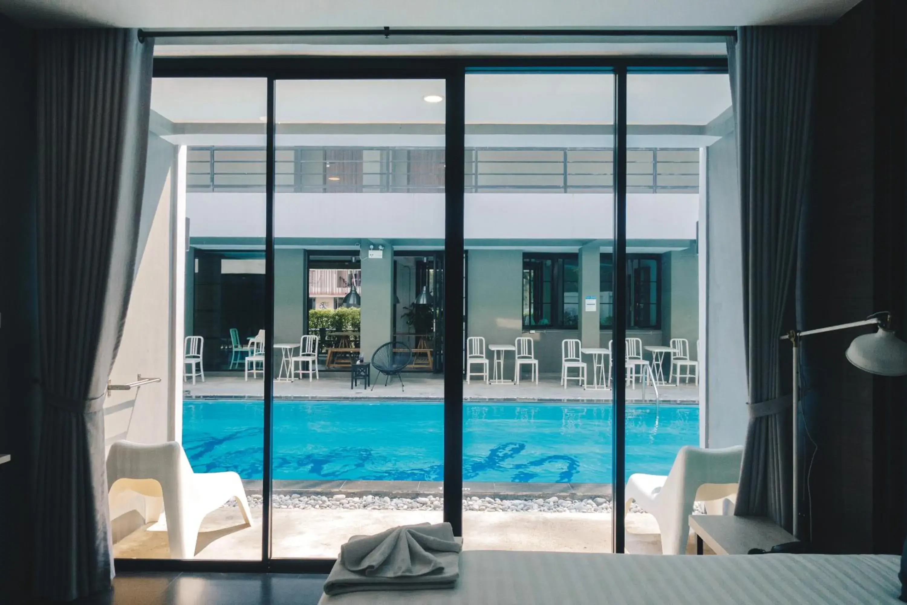 Pool view in Bluemoon Pool view in Bluemoon