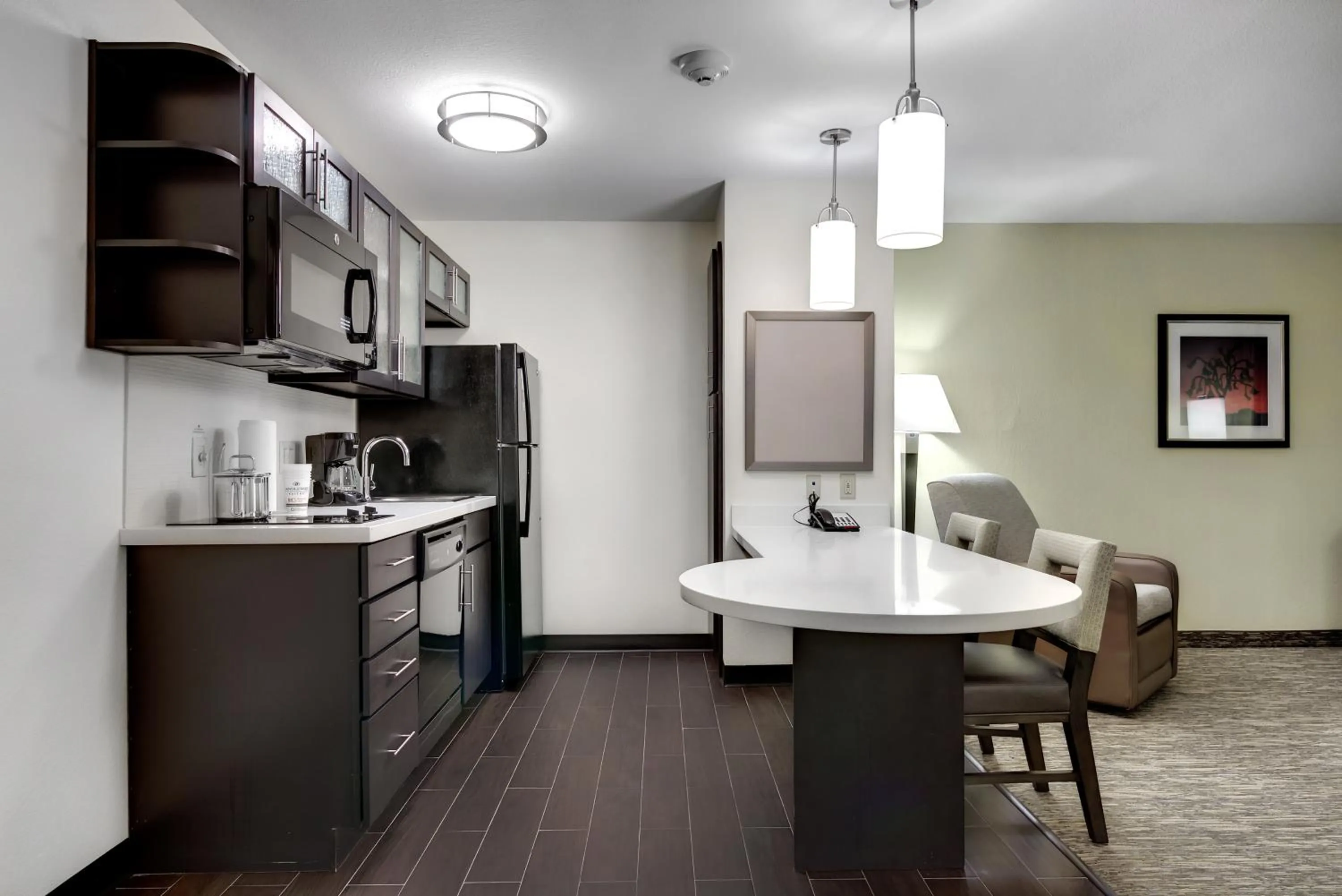Kitchen or kitchenette in Candlewood Suites Waco by IHG