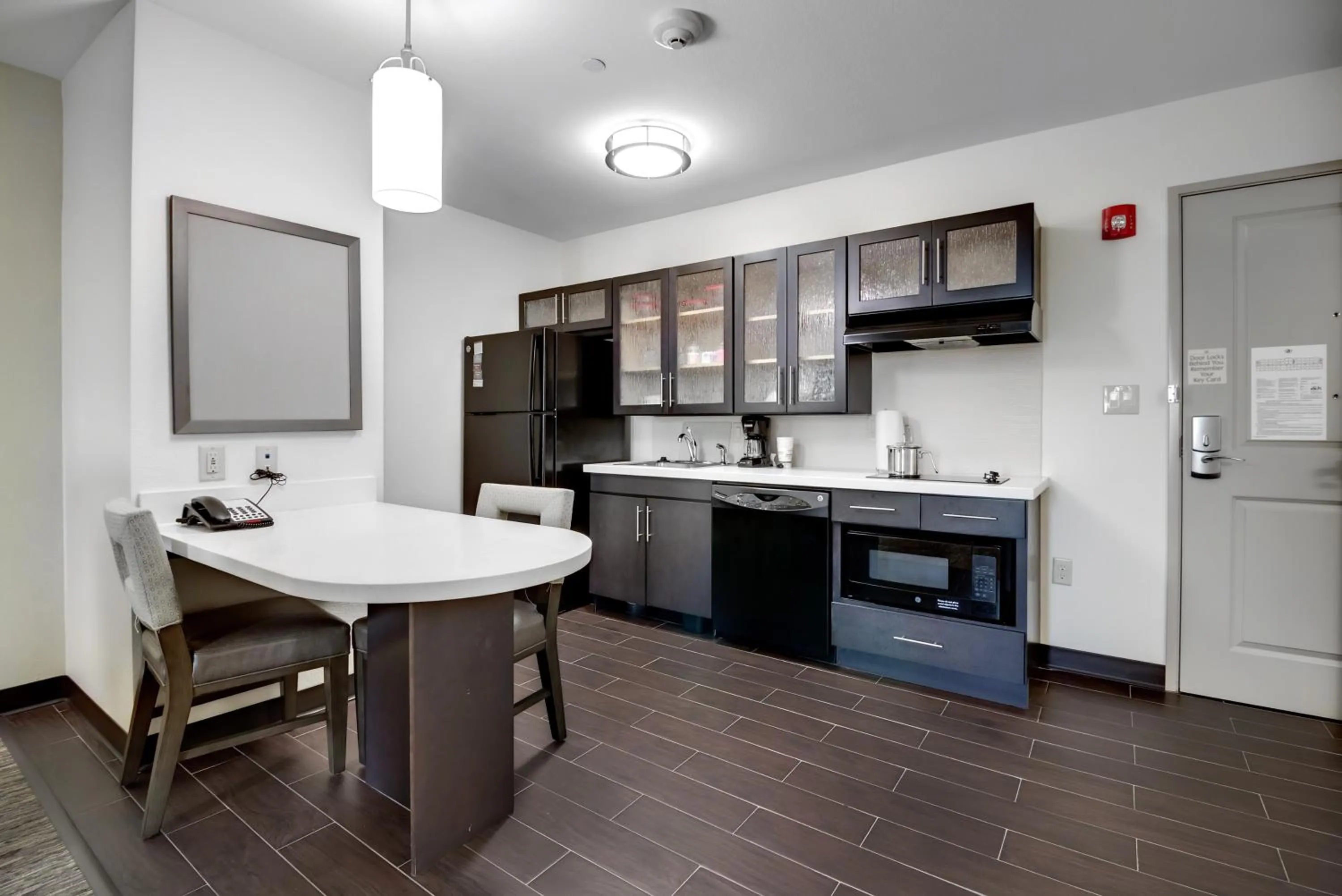 Kitchen or kitchenette in Candlewood Suites Waco by IHG