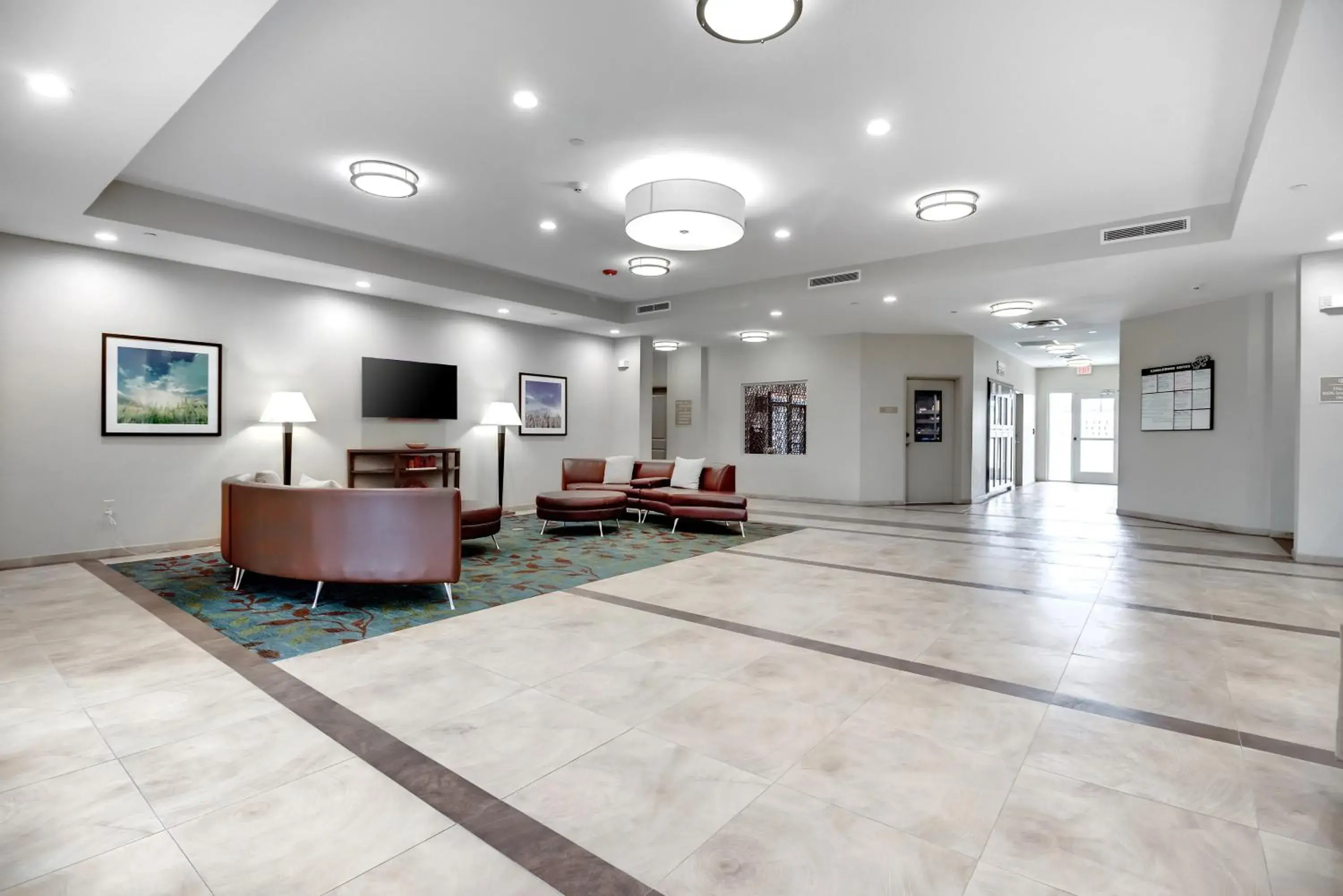 Lobby or reception in Candlewood Suites Waco by IHG Lobby or reception in Candlewood Suites Waco by IHG