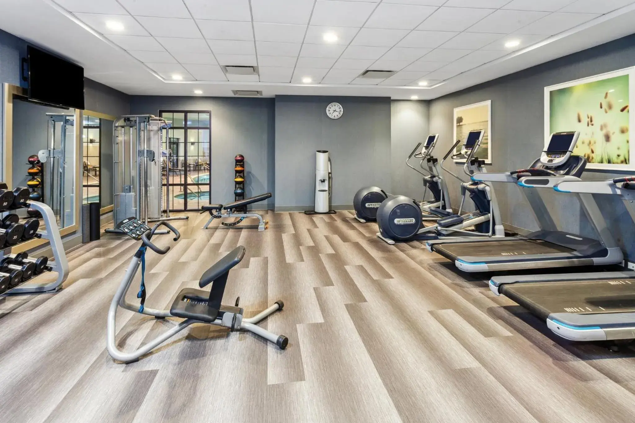 Fitness centre/facilities in Staybridge Suites Albany Wolf Rd-Colonie Center by IHG Fitness centre/facilities in Staybridge Suites Albany Wolf Rd-Colonie Center by IHG