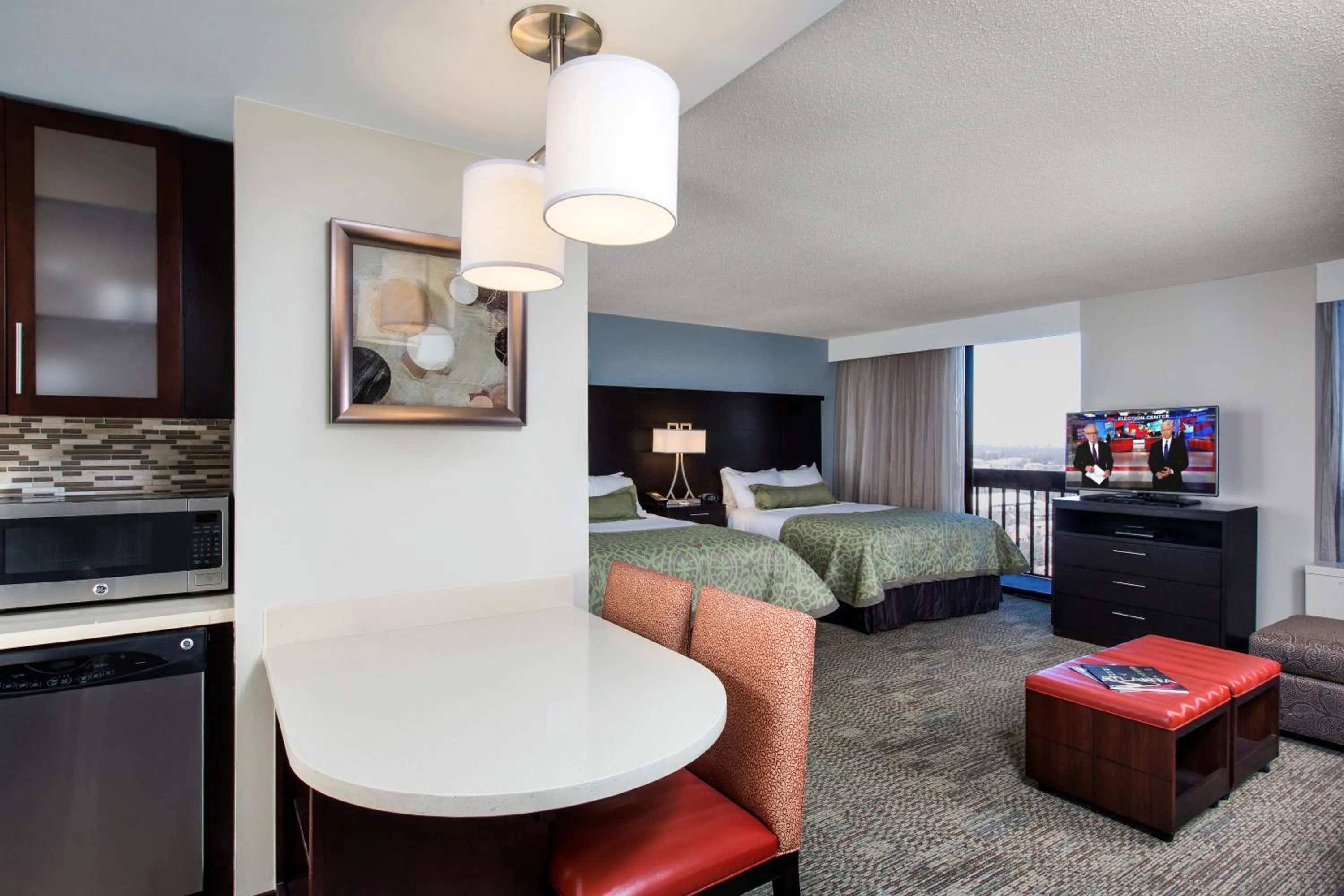TV and multimedia, Bed in Staybridge Suites Atlanta - Midtown by IHG