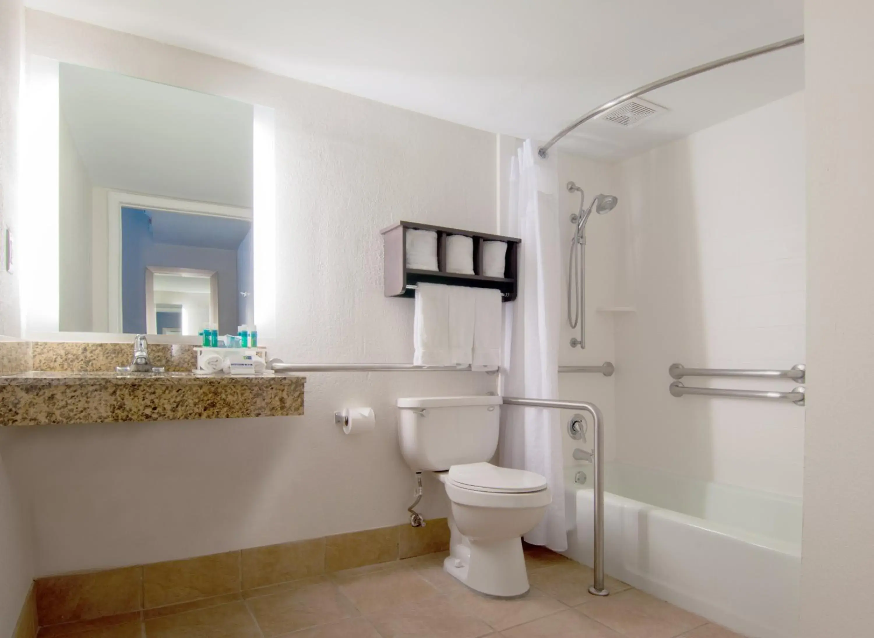 Standard King Room with Accessible Tub - Mobility Access in Holiday Inn Express & Suites Nashville-I-40 & I-24(Spence Lane) by IHG Standard King Room with Accessible Tub - Mobility Access in Holiday Inn Express & Suites Nashville-I-40 & I-24(Spence Lane) by IHG