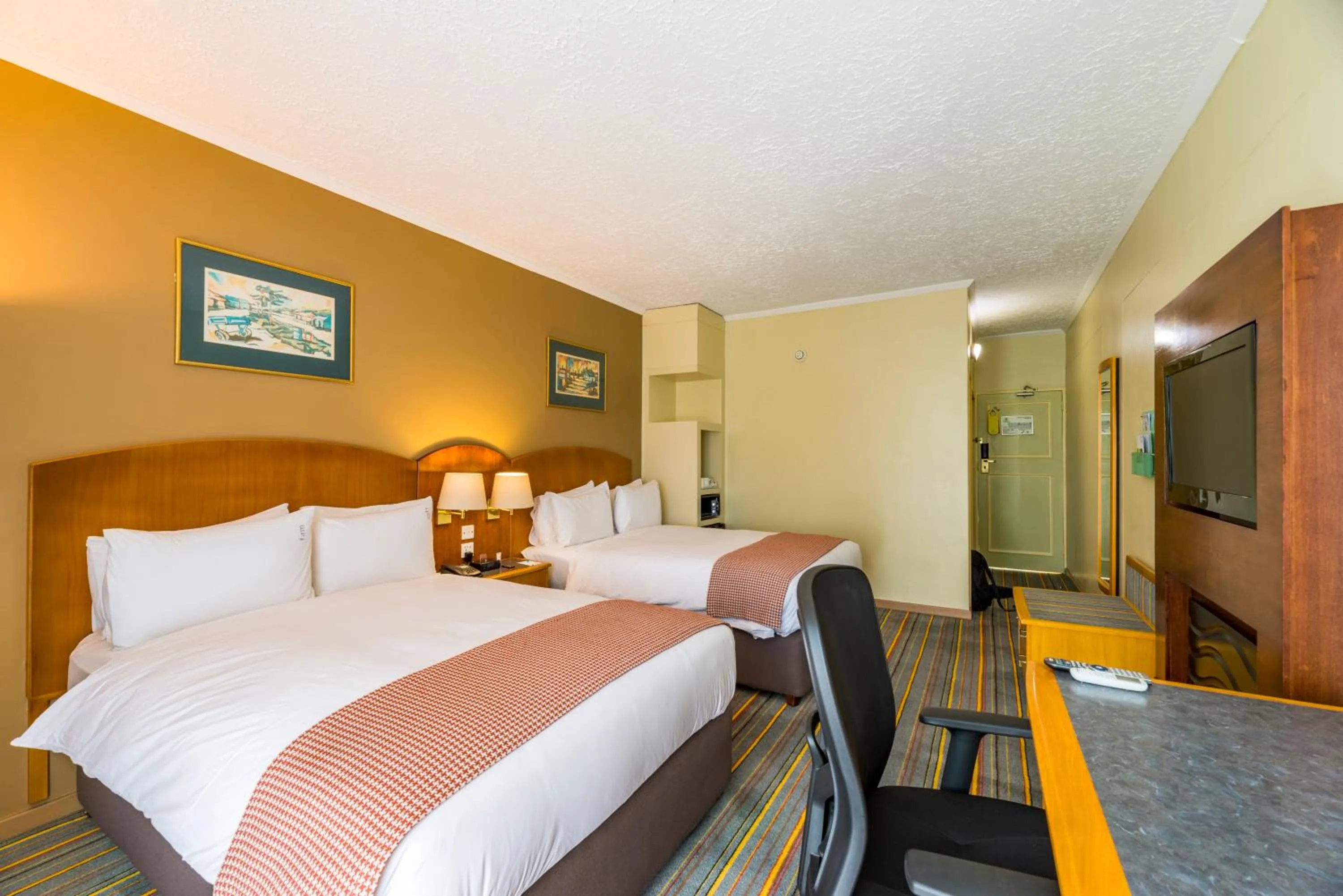 Standard Double Room with Two Double Beds - Non-Smoking in Holiday Inn - Bulawayo, an IHG Hotel