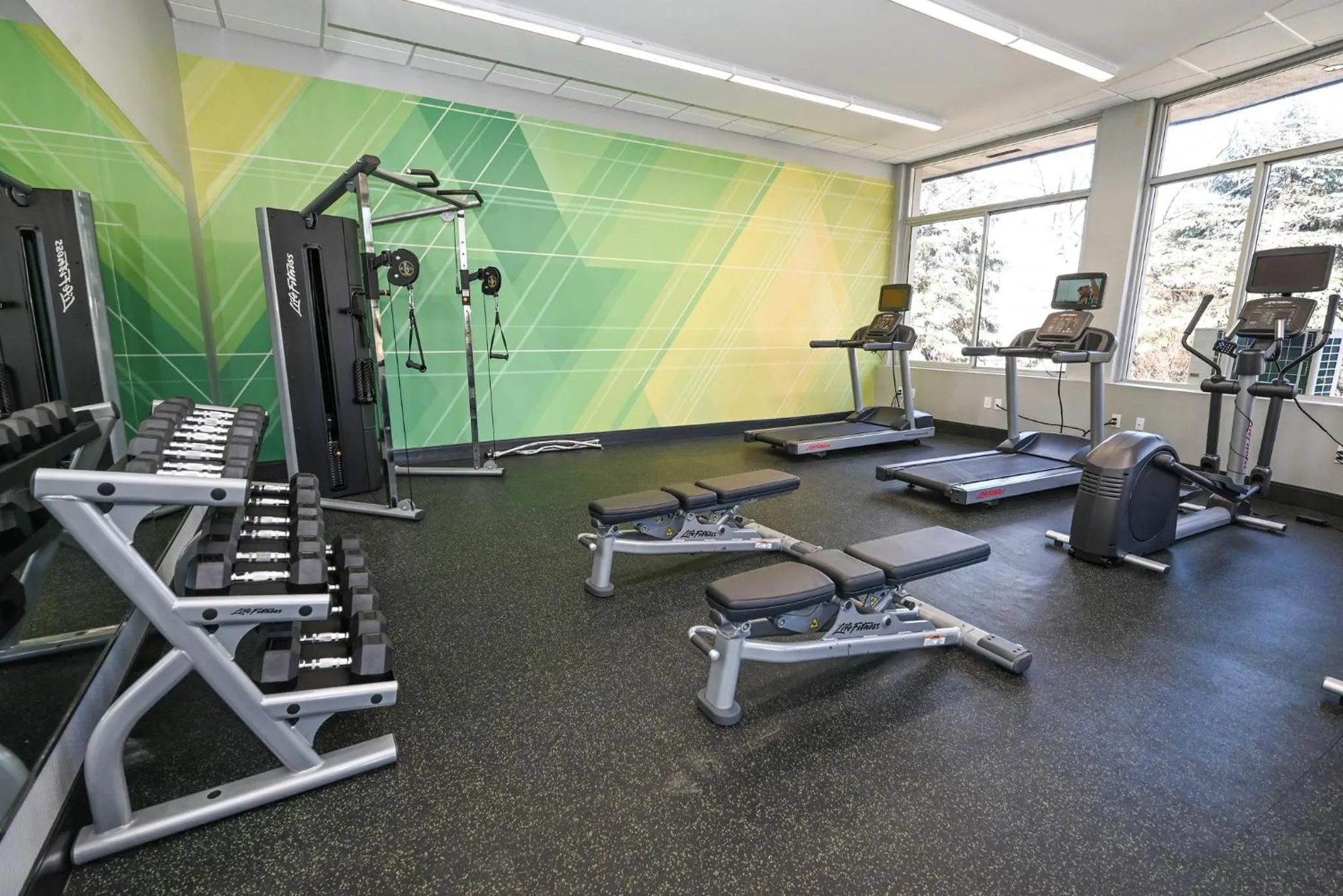 Fitness centre/facilities in Holiday Inn Cleveland-Mayfield by IHG