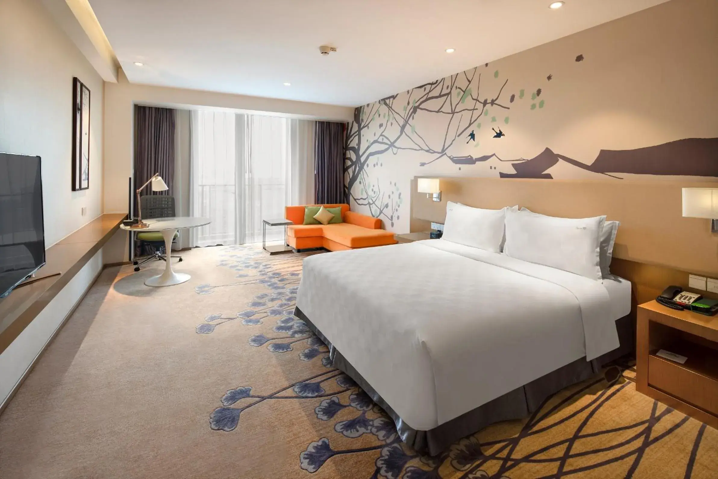Property building, Bed in Holiday Inn Chengdu High-Tech Center by IHG Property building, Bed in Holiday Inn Chengdu High-Tech Center by IHG