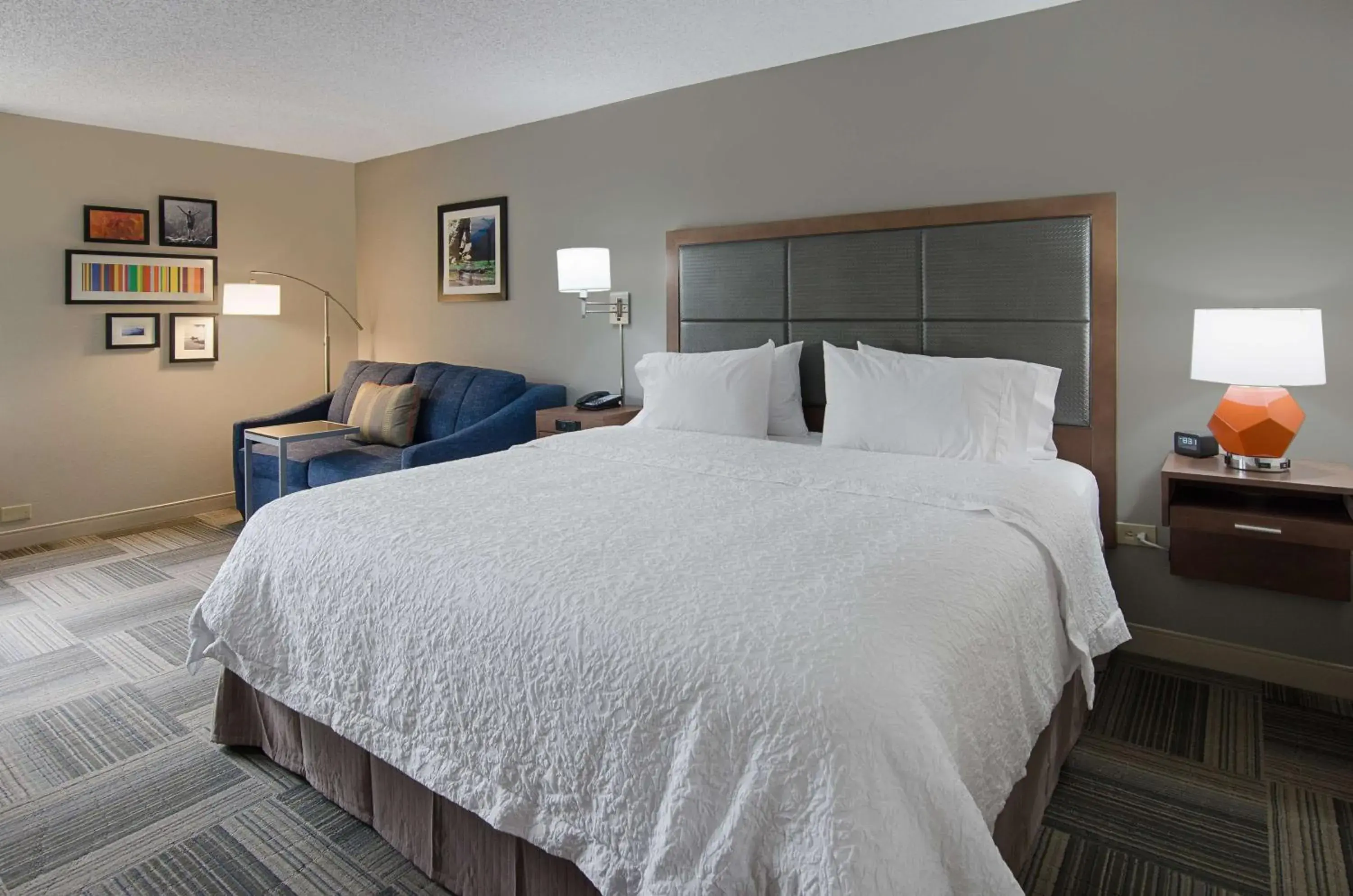 Bed in Hampton Inn Covington VA Bed in Hampton Inn Covington VA