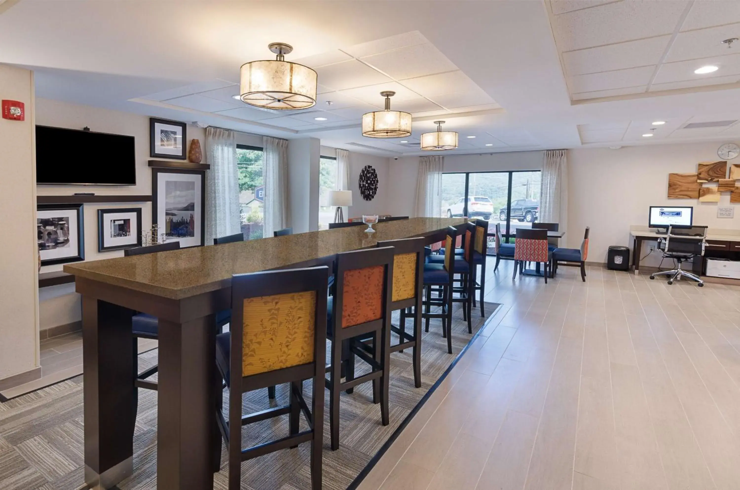 Lobby or reception in Hampton Inn Covington VA Lobby or reception in Hampton Inn Covington VA