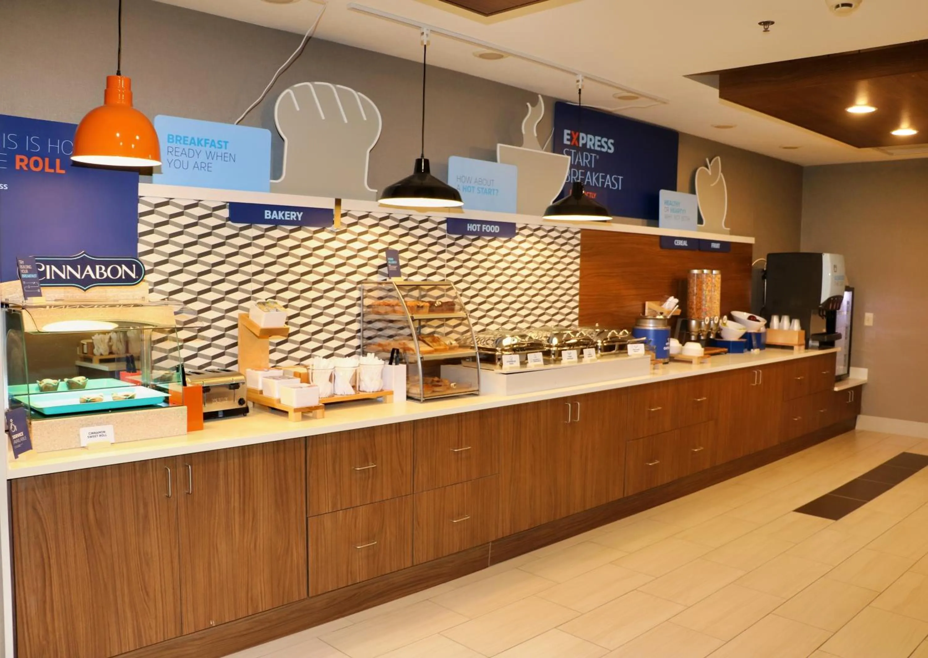 Breakfast in Holiday Inn Express by IHG