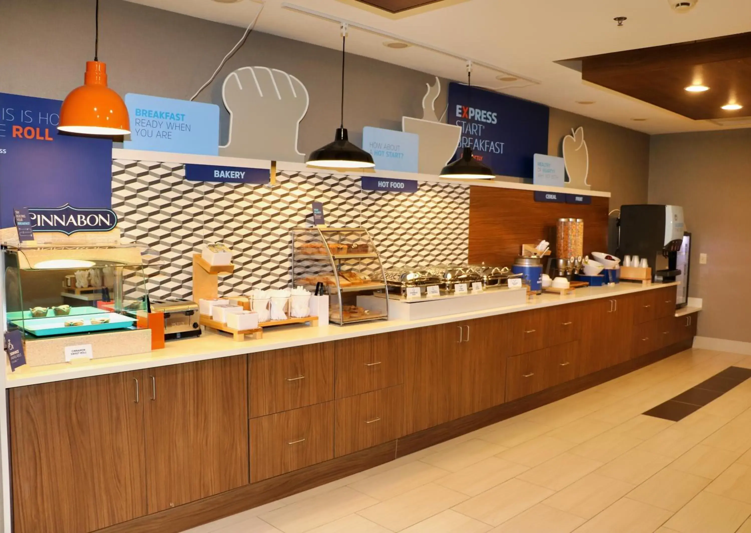 Breakfast in Holiday Inn Express by IHG Breakfast in Holiday Inn Express by IHG