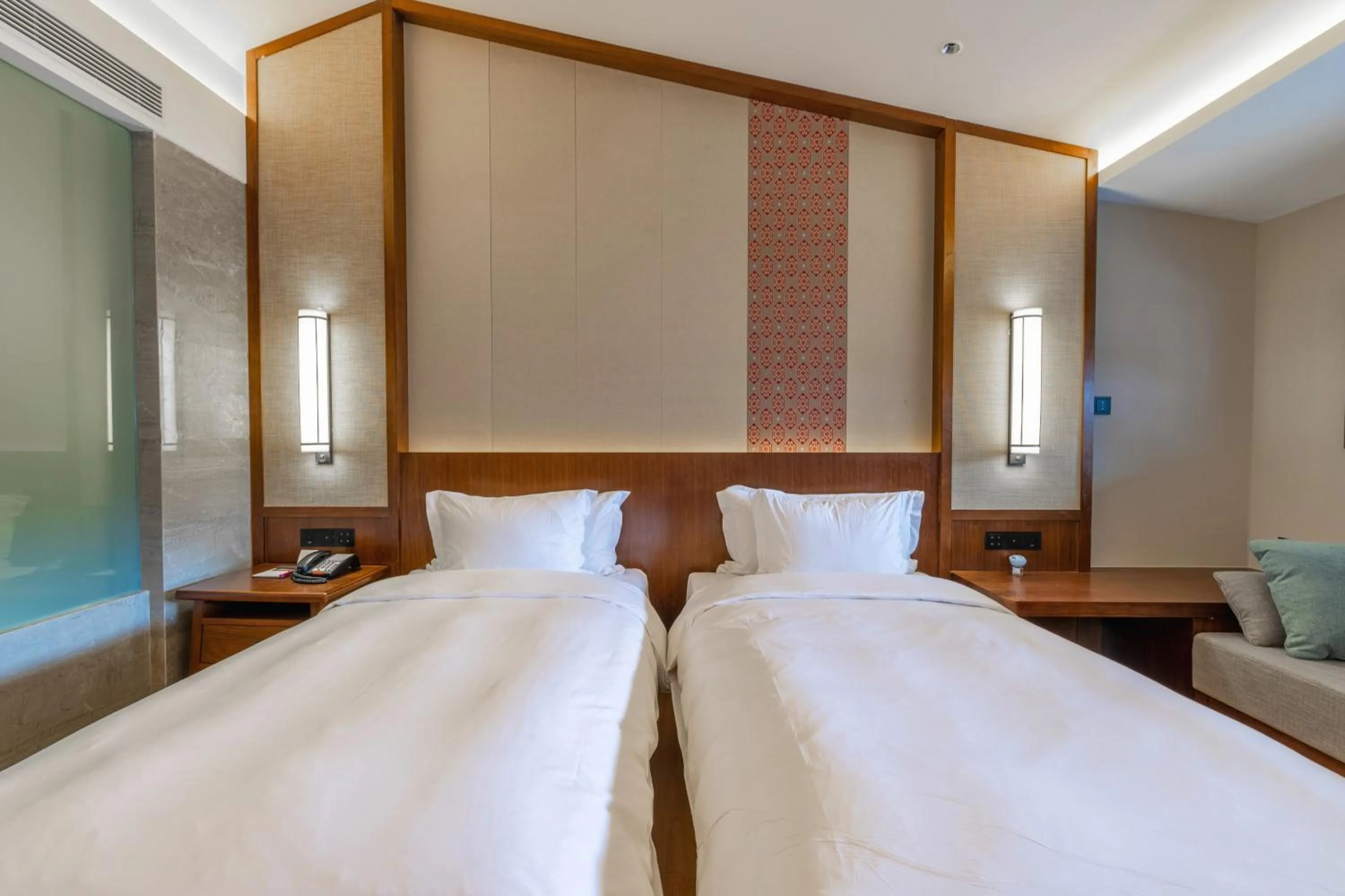 Bed in Howard Johnson Neodalle Resort Zhangjiajie