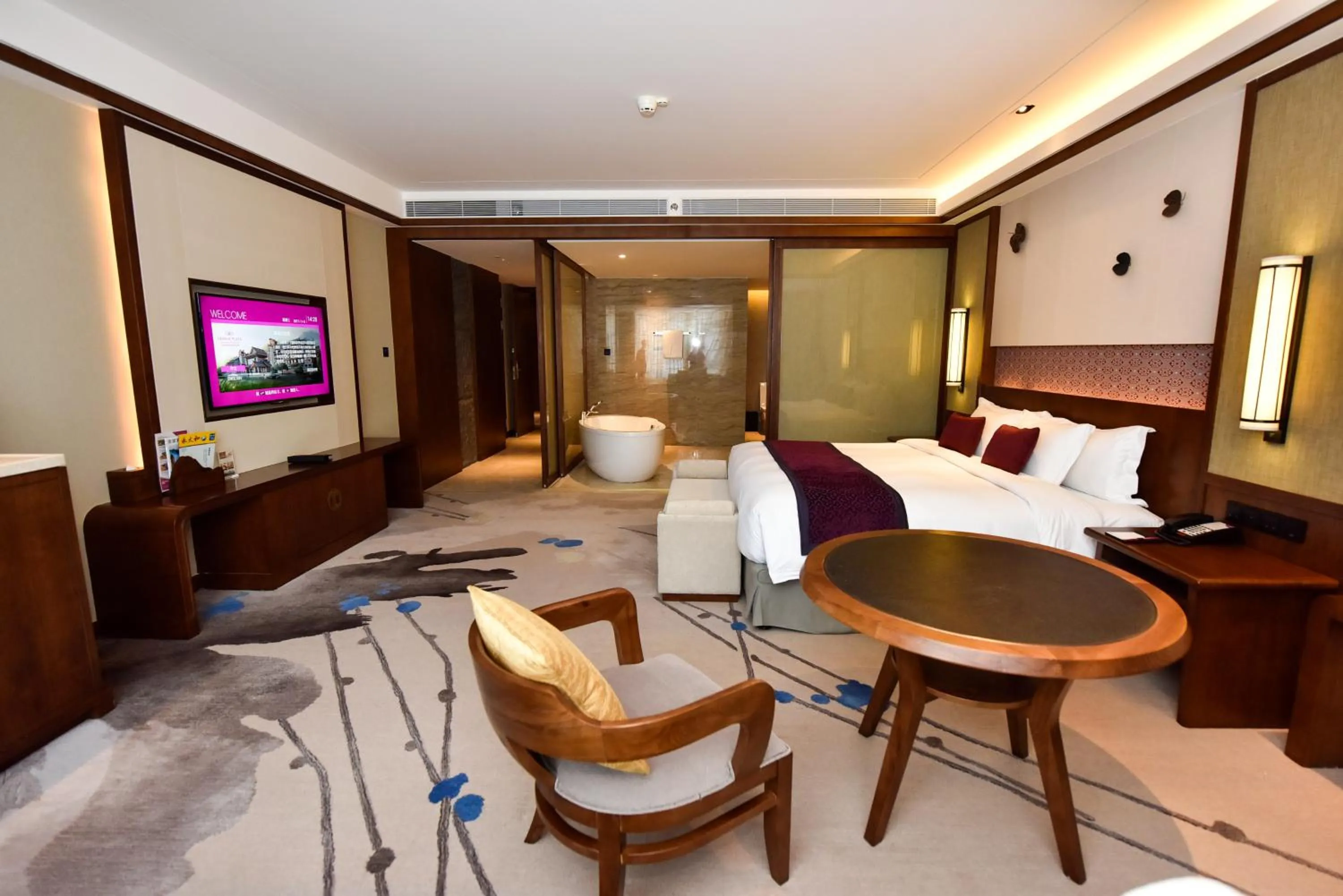 Business facilities, Bed in Howard Johnson Neodalle Resort Zhangjiajie