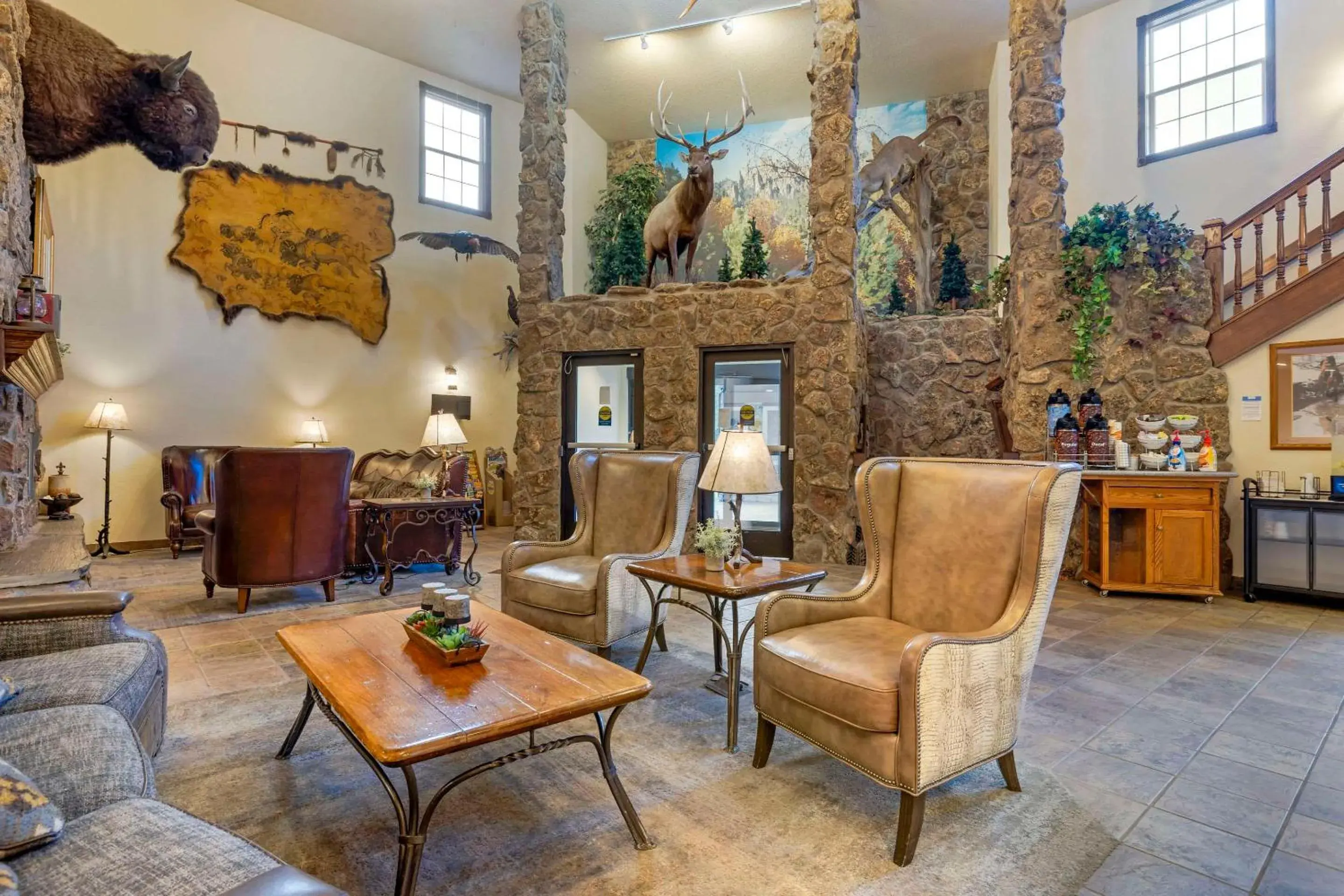 Lobby or reception in Comfort Inn & Suites Mt Rushmore Lobby or reception in Comfort Inn & Suites Mt Rushmore