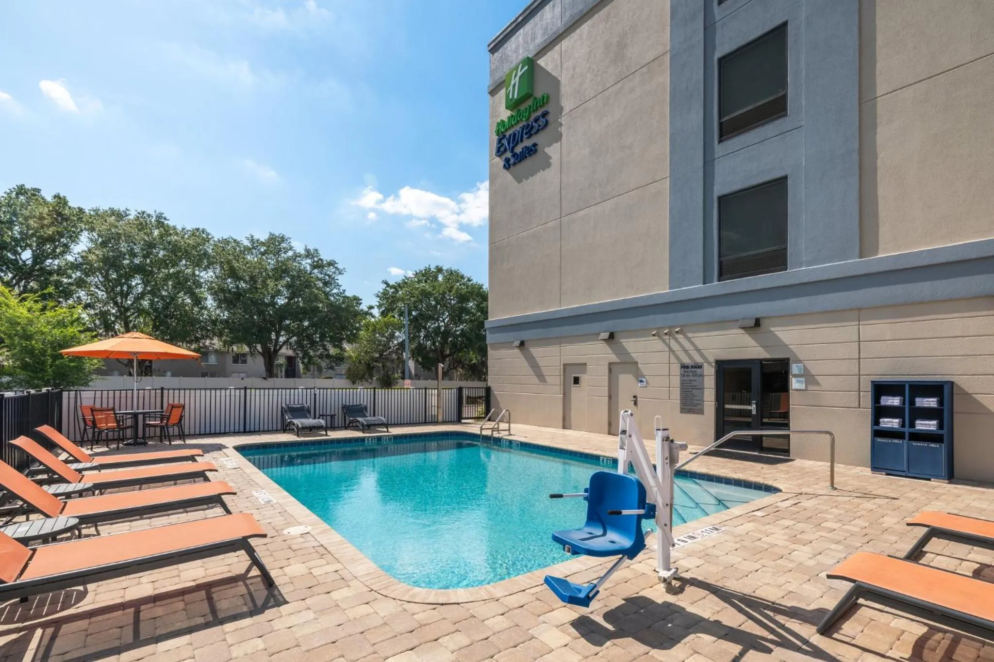 Swimming pool in Holiday Inn Express & Suites Lakeland South by IHG