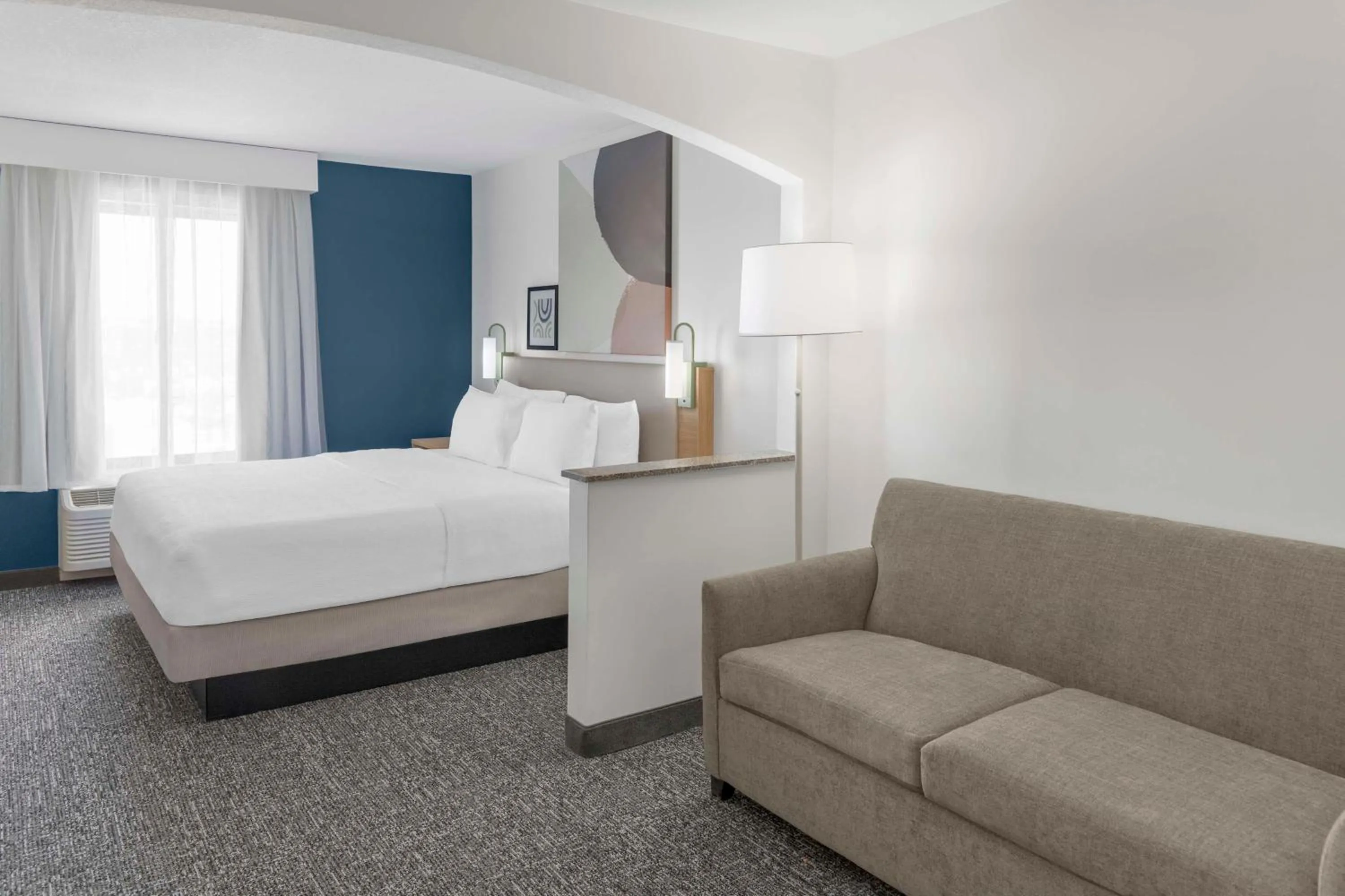 Living room, Bed in Spark By Hilton Lansing