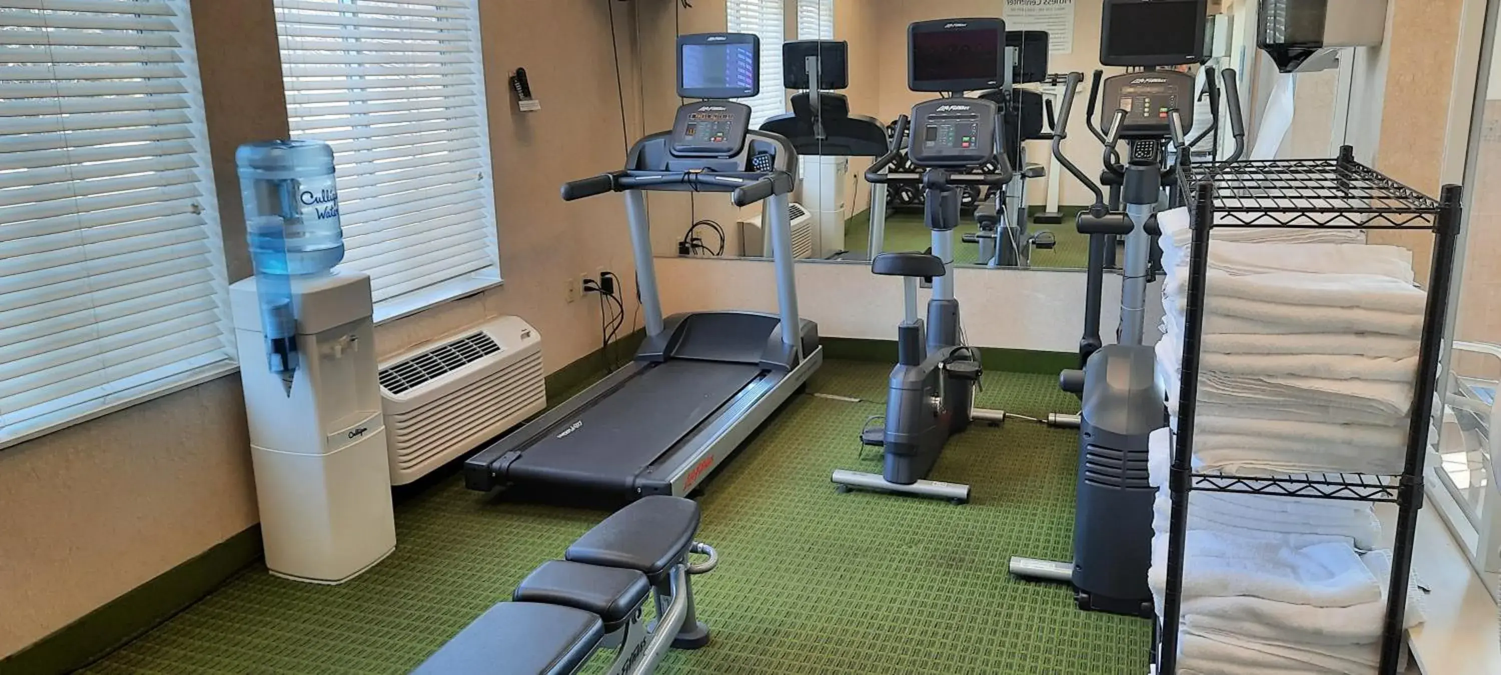 Fitness centre/facilities in Holiday Inn Express & Suites New Buffalo, MI by IHG Fitness centre/facilities in Holiday Inn Express & Suites New Buffalo, MI by IHG