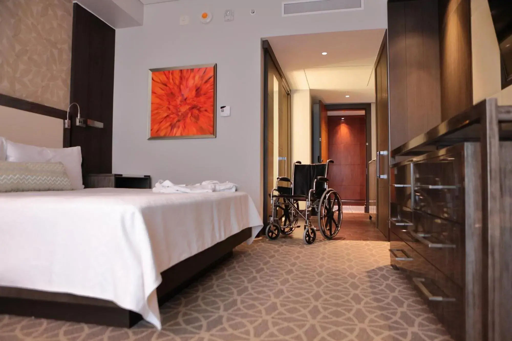 Facility for disabled guests, Bed in InterContinental Real Santo Domingo by IHG Facility for disabled guests, Bed in InterContinental Real Santo Domingo by IHG