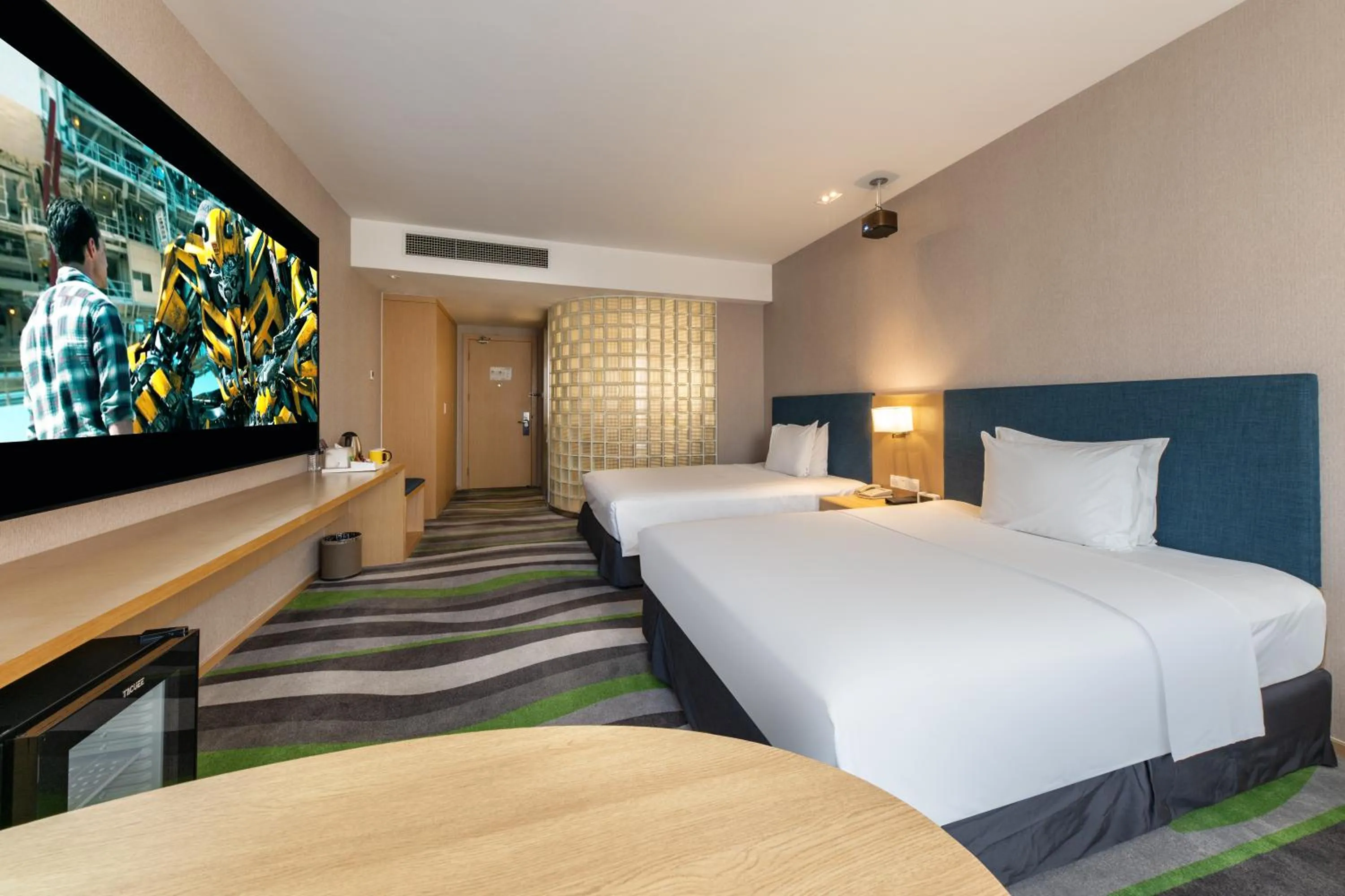 Bed in Holiday Inn Express Jinan High-Tech Zone by IHG