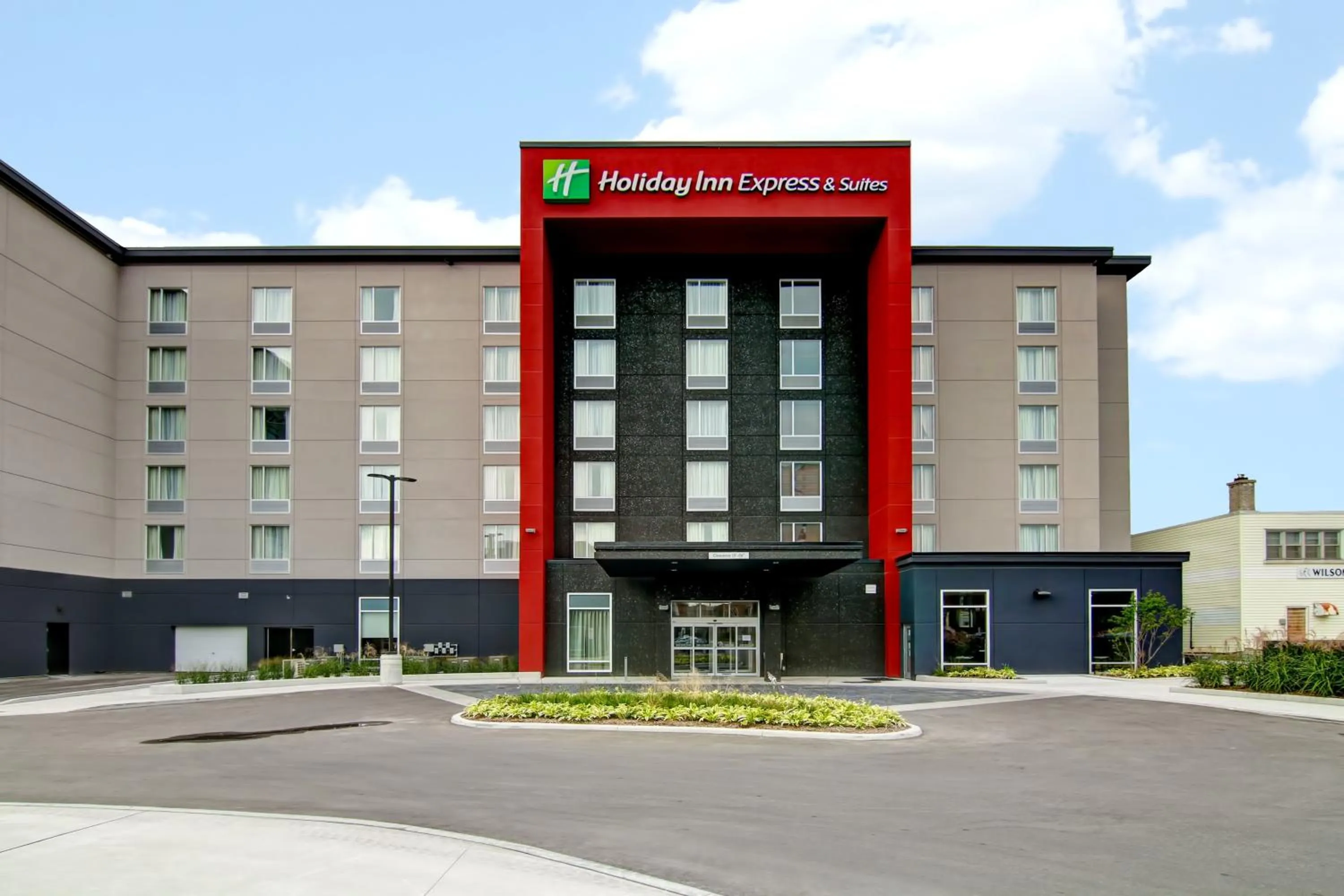 Property building in Holiday Inn Express & Suites Oshawa Downtown - Toronto Area by IHG